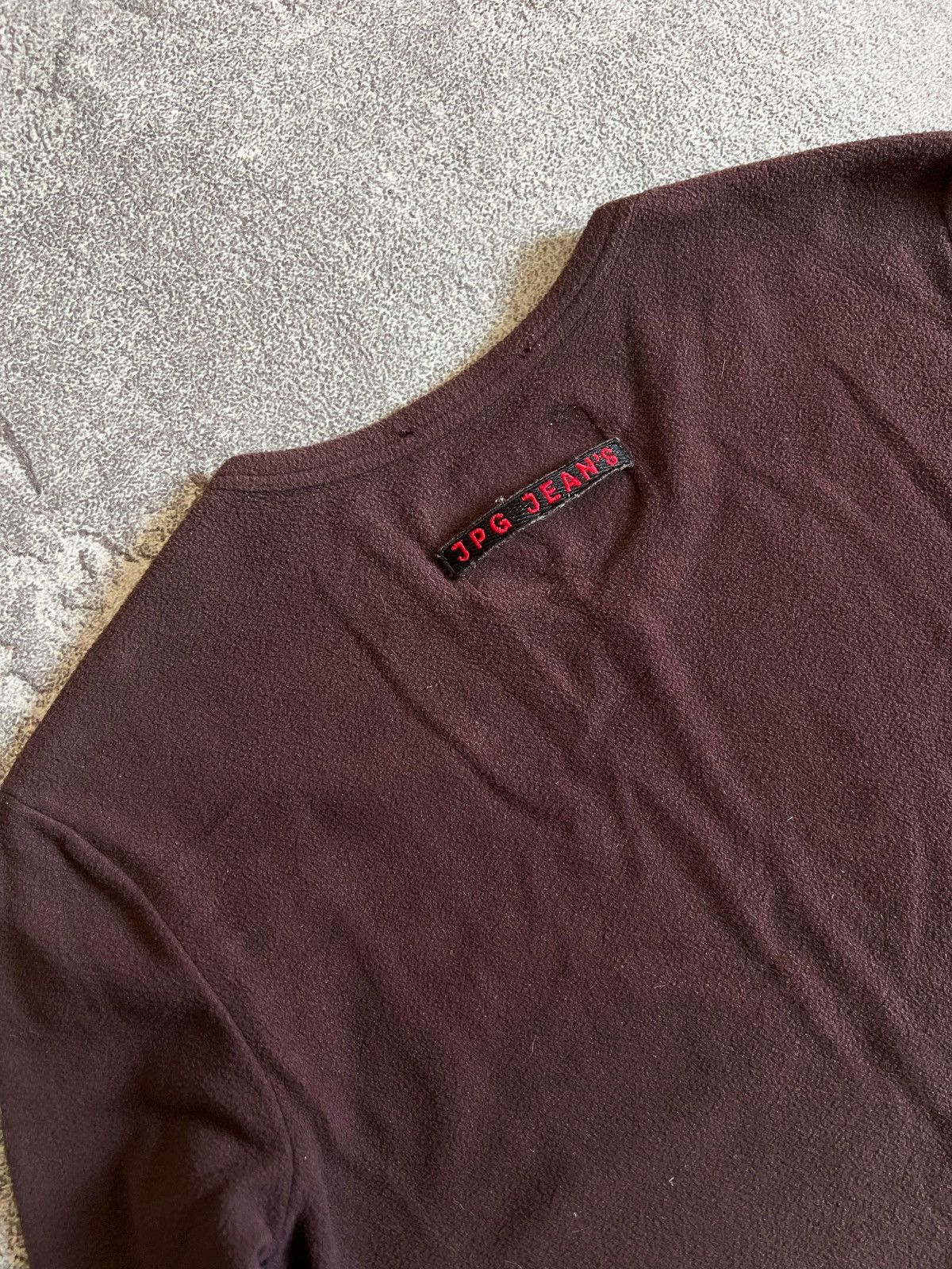 Jean Paul Gaultier × Vintage Vintage 00’s Jean Paul Gaultier JPG Jeans Fleece Dress 0002 Size S / US 4 / IT 40 - 6 Thumbnail