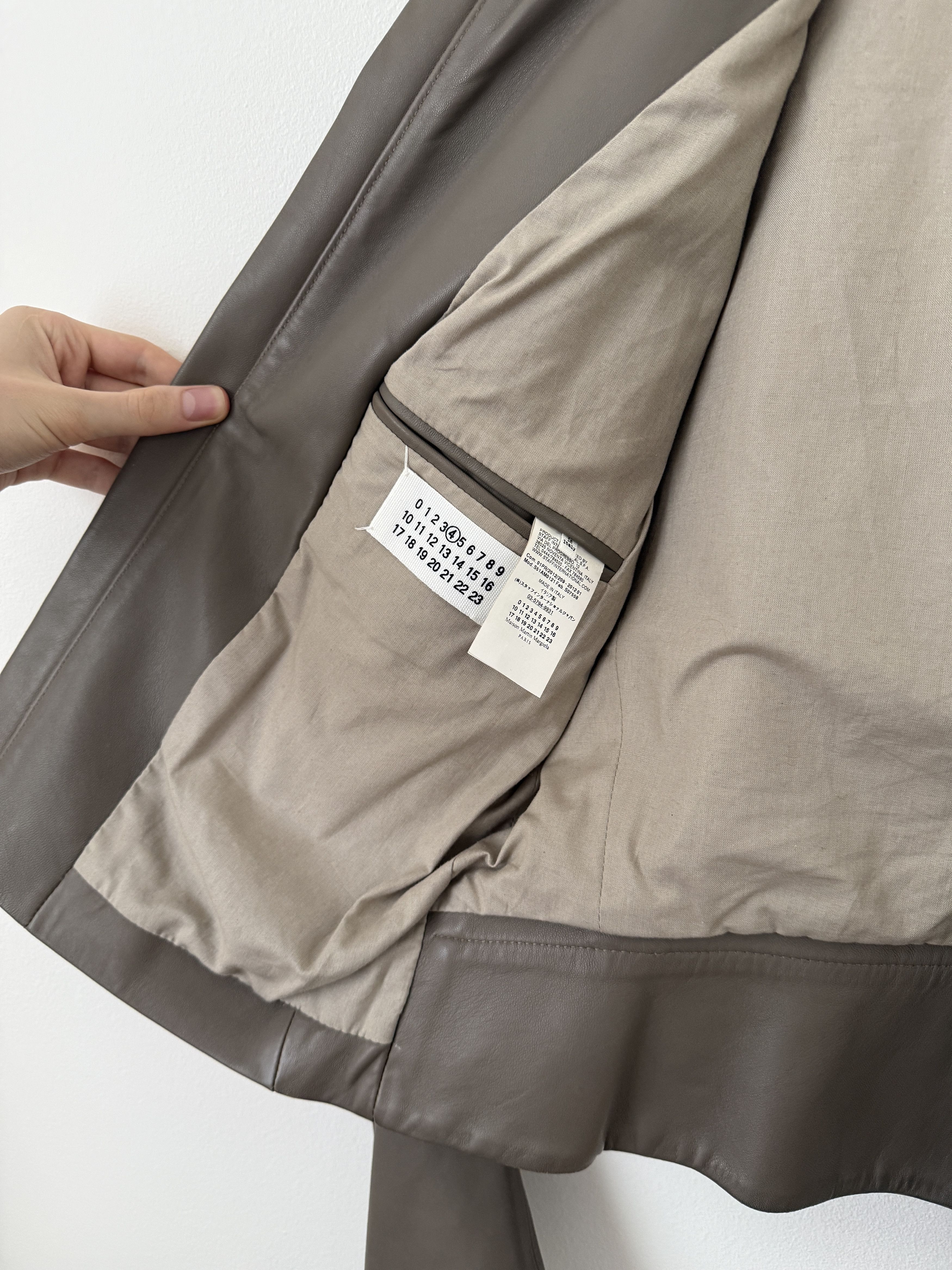 Maison Margiela 2012 5 Zip Leather Moto Jacket Size US S / EU 44-46 / 1 - 20 Thumbnail