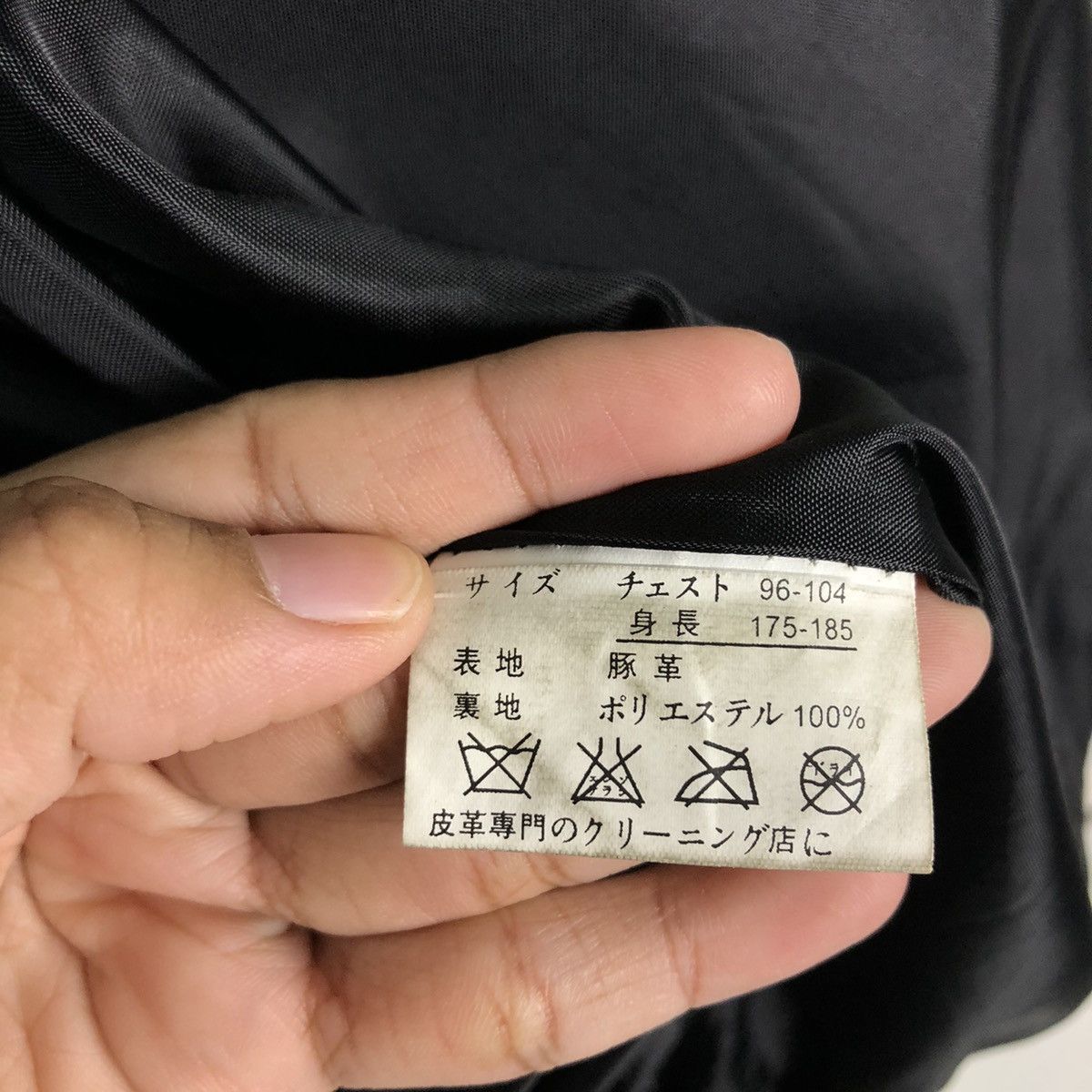 Issey Miyake 🔥Vintage Fly Genuine Leather Jacket Biker Issey Miyake Size US L / EU 52-54 / 3 - 20 Thumbnail