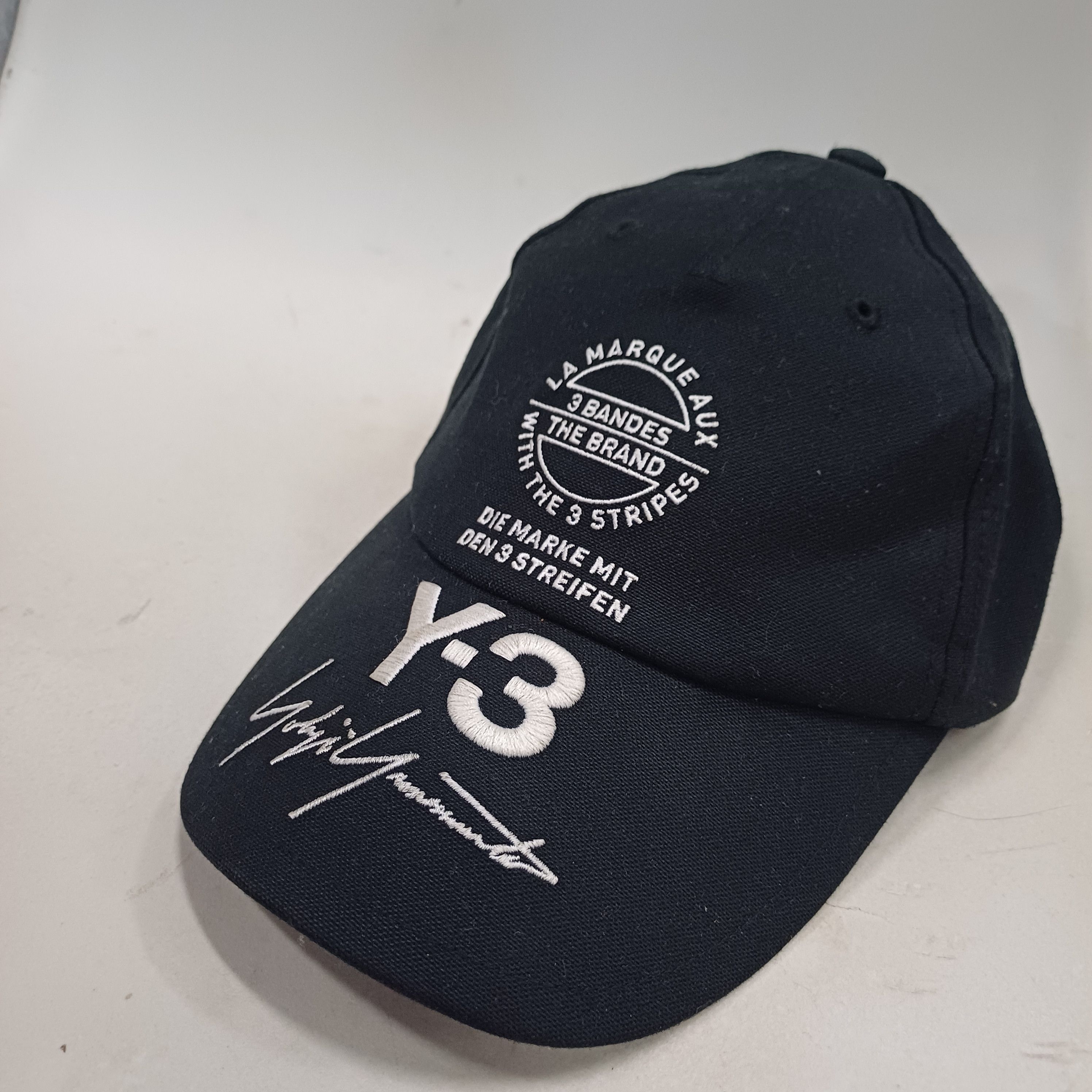 Adidas × Yohji Yamamoto Adidas Yohji Yamamoto Y3 Cap Size ONE SIZE - 2 Thumbnail
