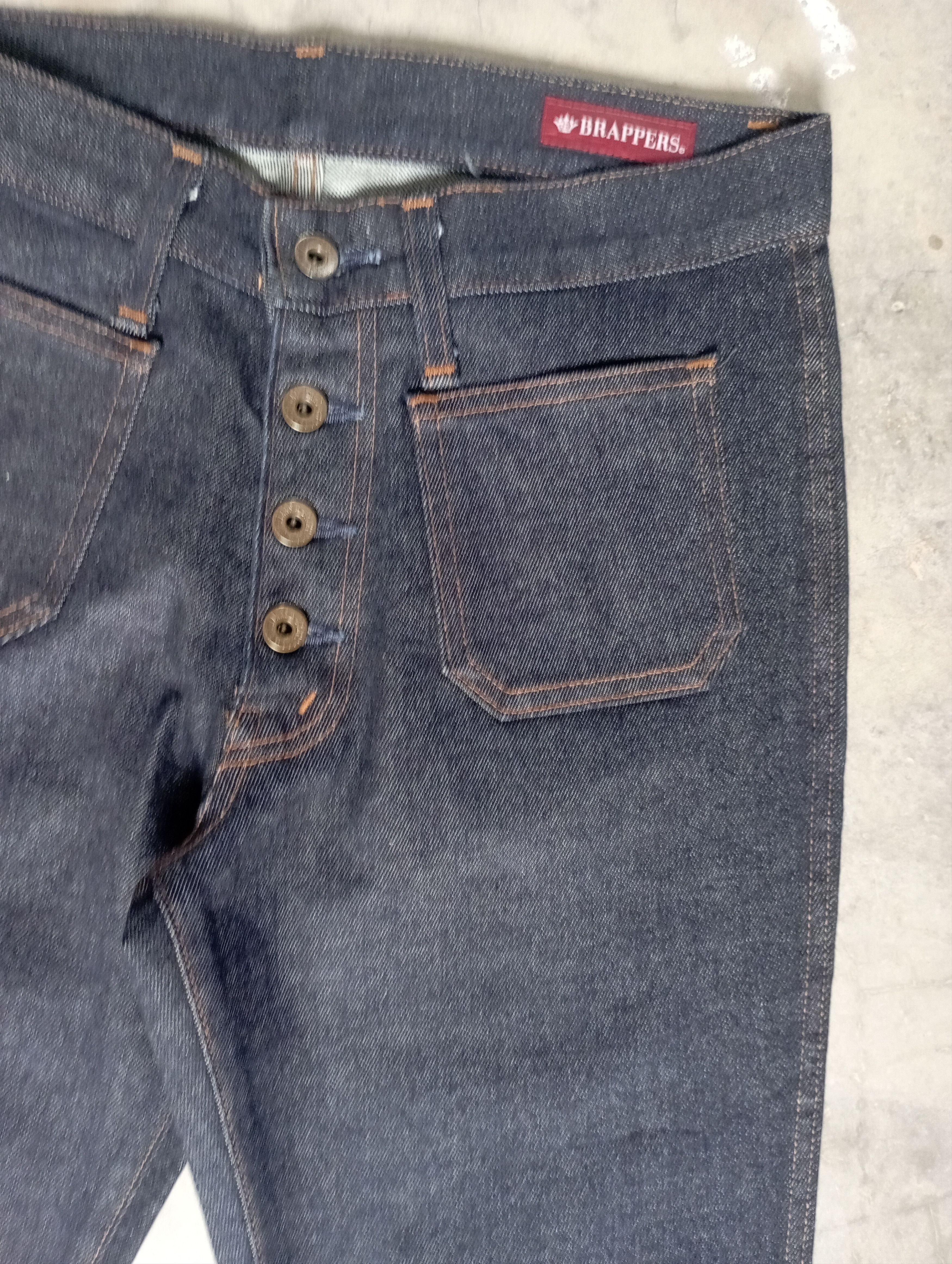 Tornado Mart Super Bellbottom Vintage Made In Jpn Brappers Bellbttom Size US 30 / EU 46 - 5 Thumbnail