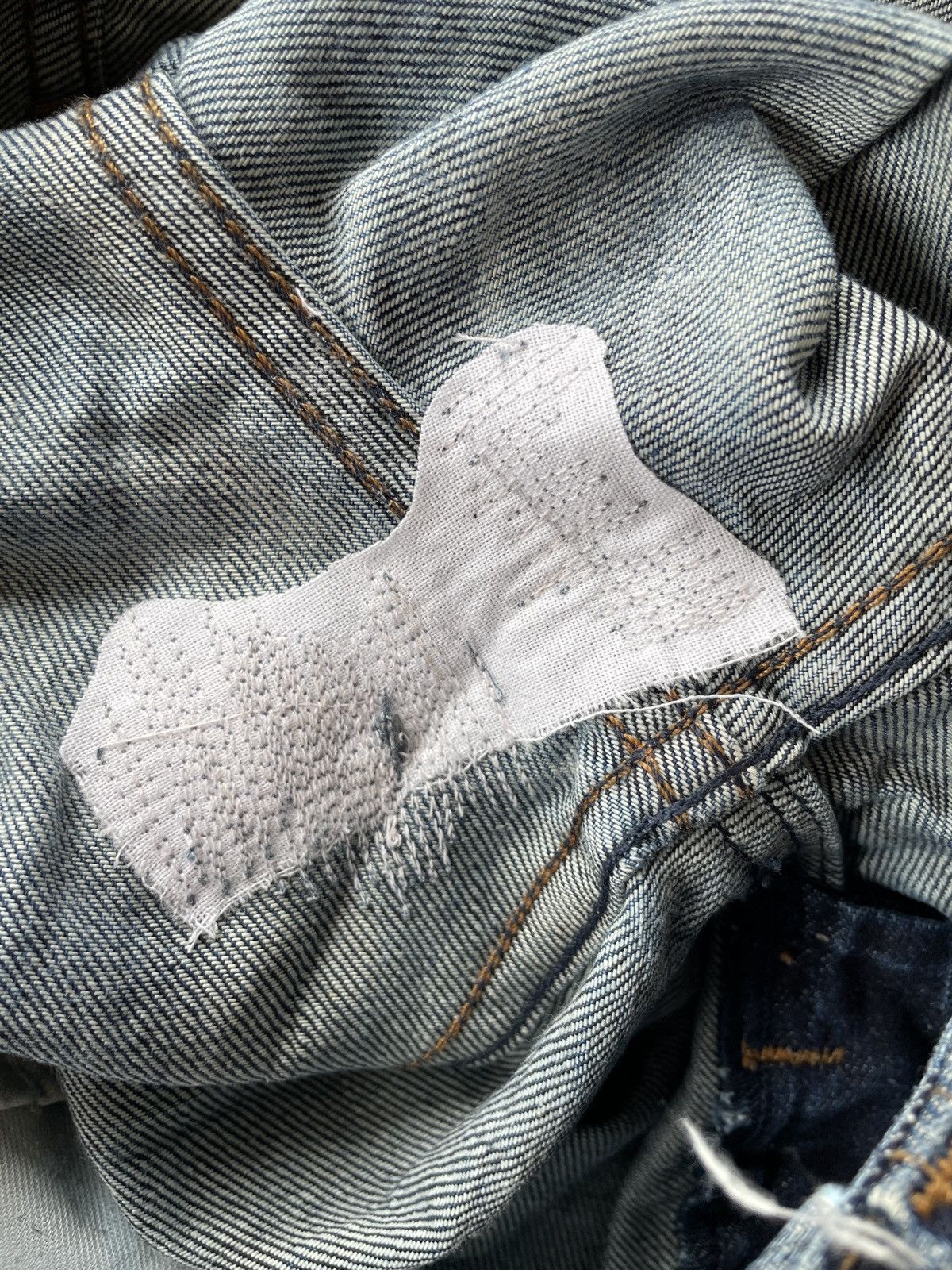 Current/Elliot × Elliott Current Elliott Slim Straight Jeans (P71) Size 30" / US 8 / IT 44 - 9 Thumbnail