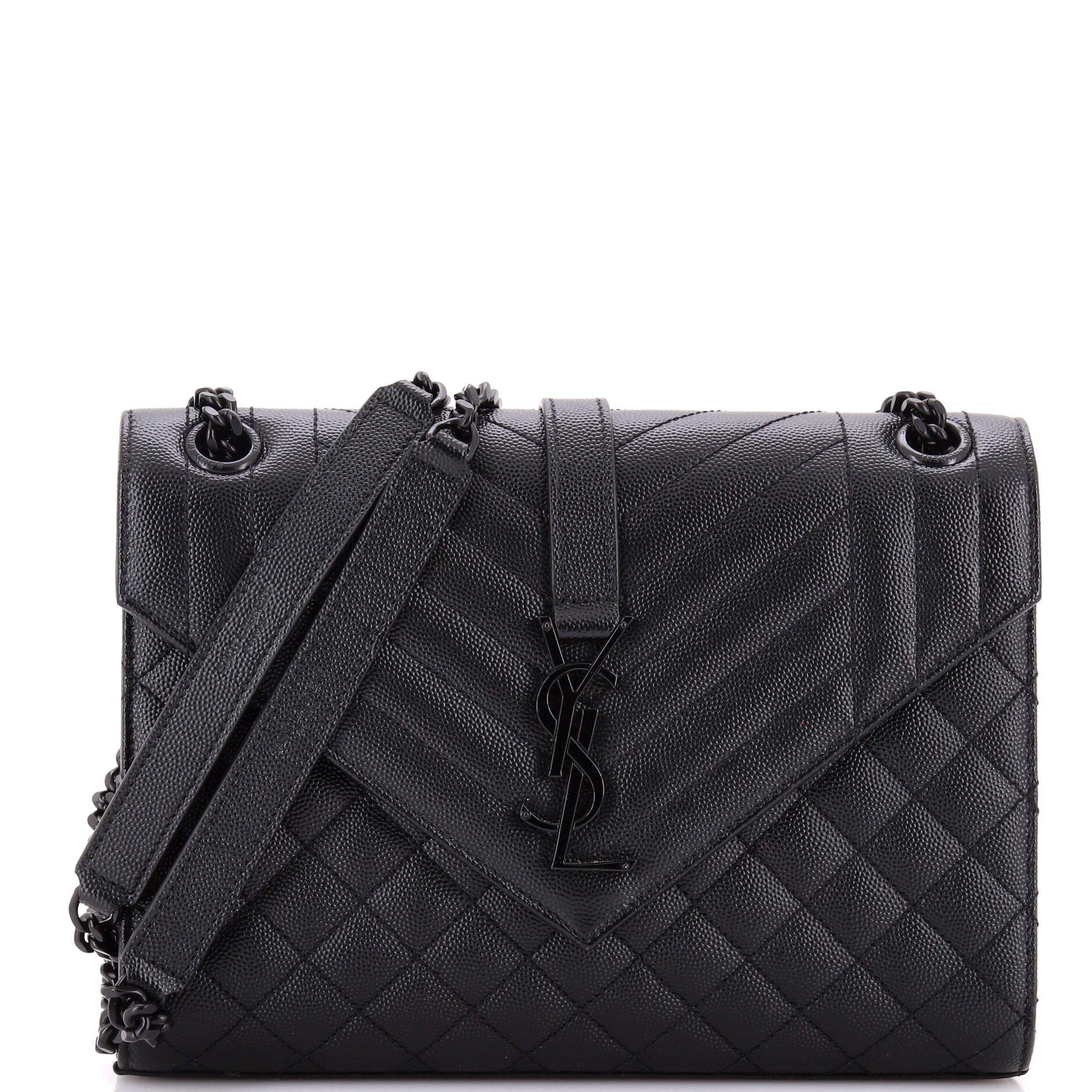 Saint Laurent Paris Classic Monogram Envelope Satchel Size ONE SIZE - 1 Thumbnail