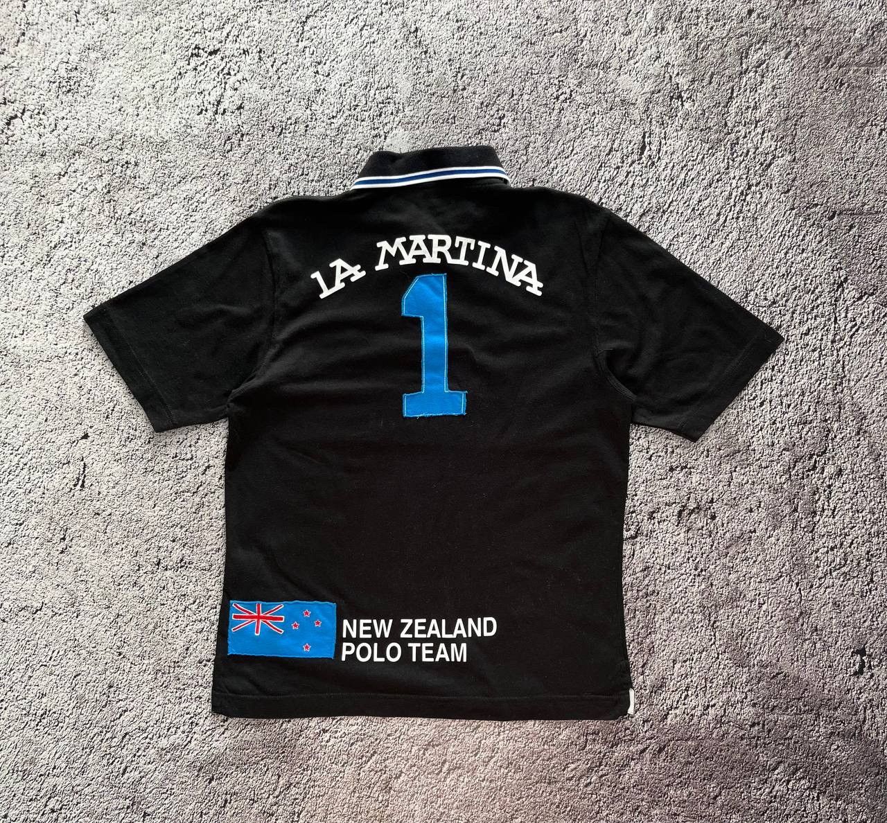La Martina × New Zealand Outback × Vintage La Martina Polo Team Shirt New Zealand Size M Size US M / EU 48-50 / 2 - 2 Thumbnail