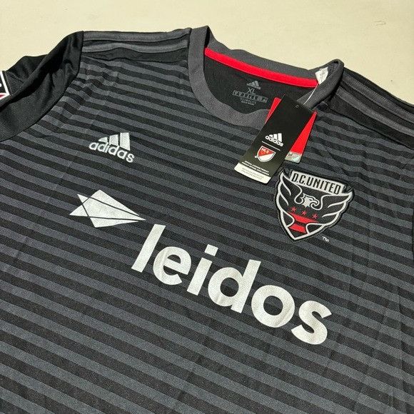 Adidas Nwt Men's adidas Black D.C. United 2018 Replica Jersey XL Size US XL / EU 56 / 4 - 5 Thumbnail
