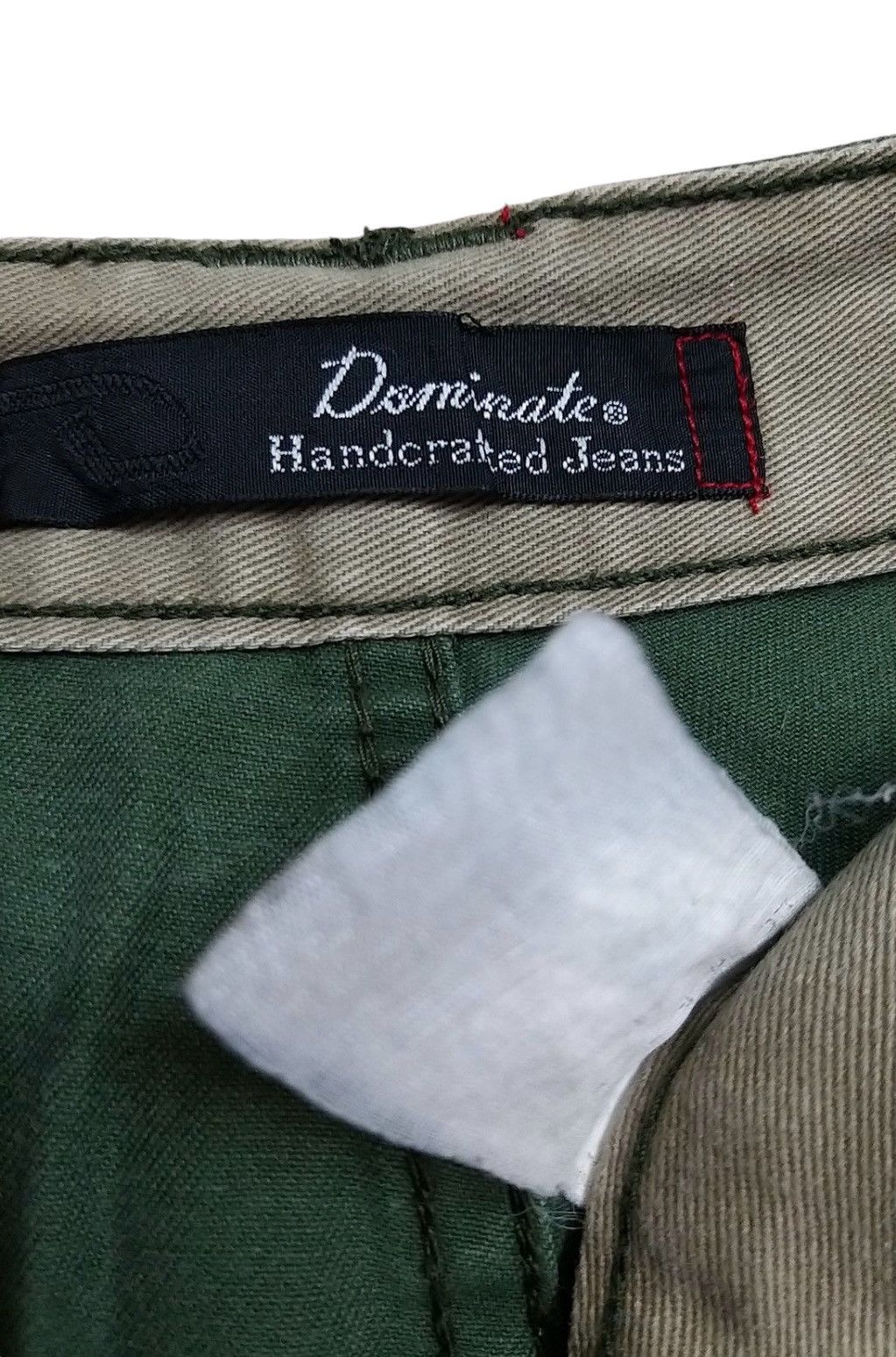Japanese Brand SICK🔥DOMINATE HANDCRAFTED JEANS CARGO UTILITY PANT Size US 32 / EU 48 - 15 Thumbnail