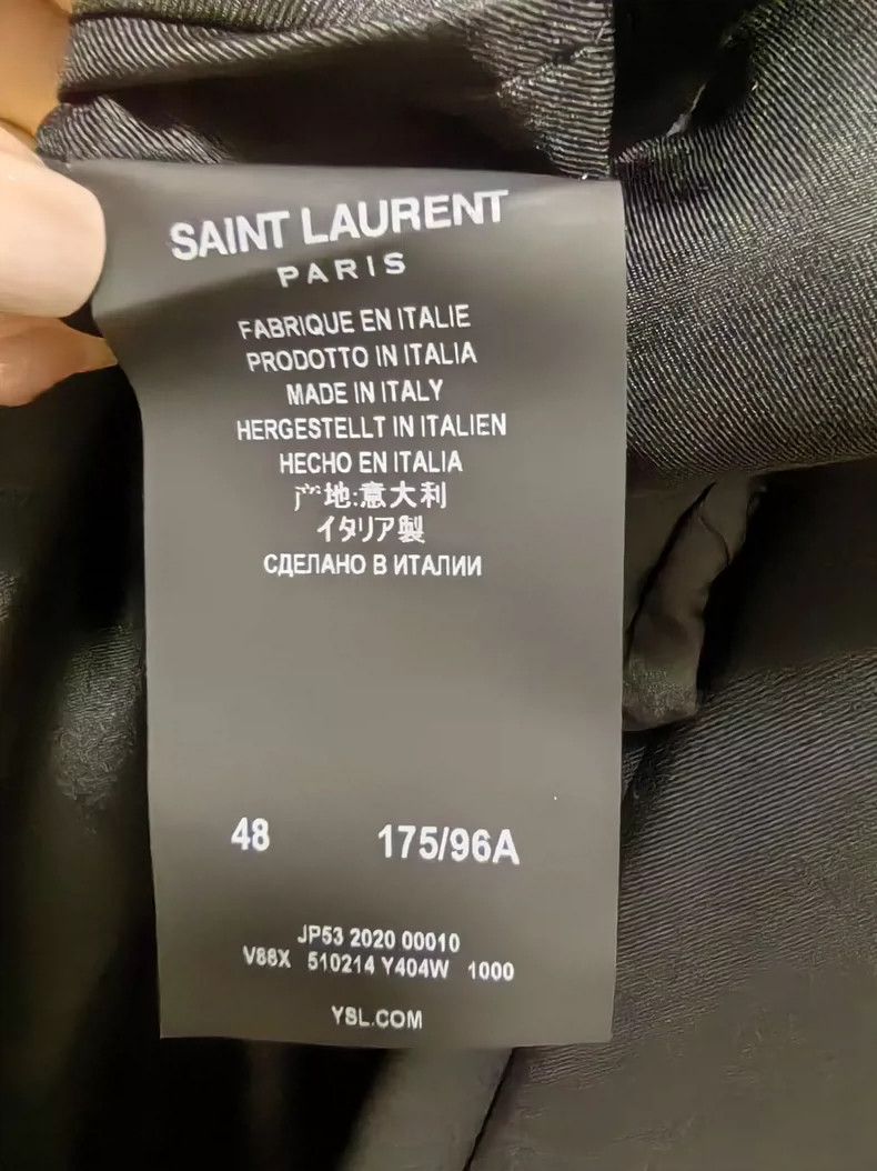 Saint Laurent Paris Saint Laurent Paris Smoking blazer 2505-Nextarrow Size 48R - 6 Thumbnail