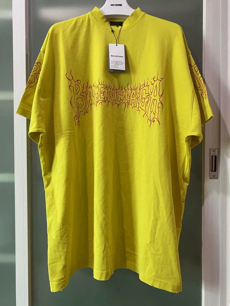 Balenciaga Balenciaga Lettering print short-sleeve Size US L / EU 52-54 / 3 - 1 Thumbnail