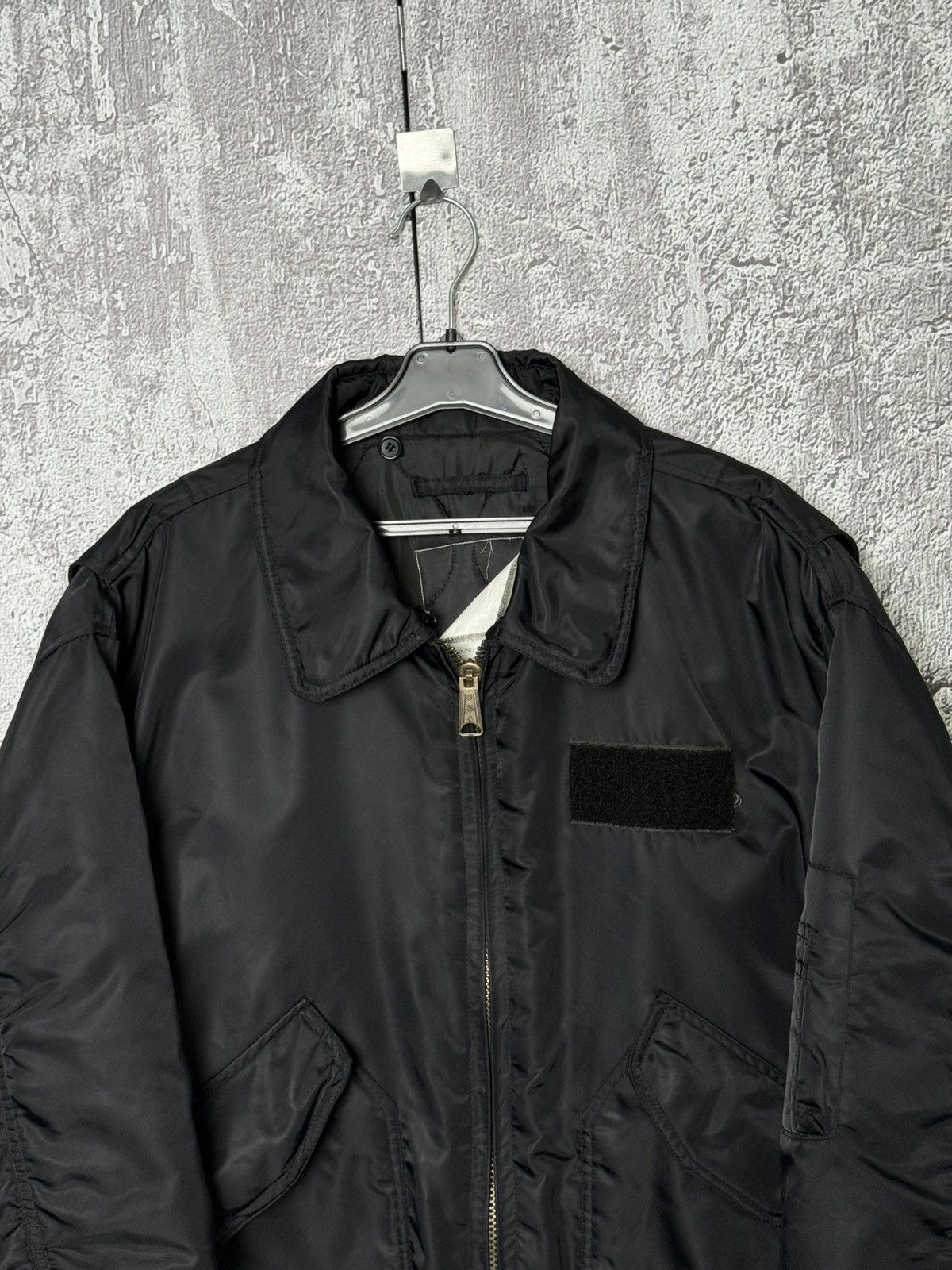 Alpha Industries CWU 45/P Flight Nylon Bomber Jacket USA Military Style MA-1 Size US M / EU 48-50 / 2 - 2 Thumbnail