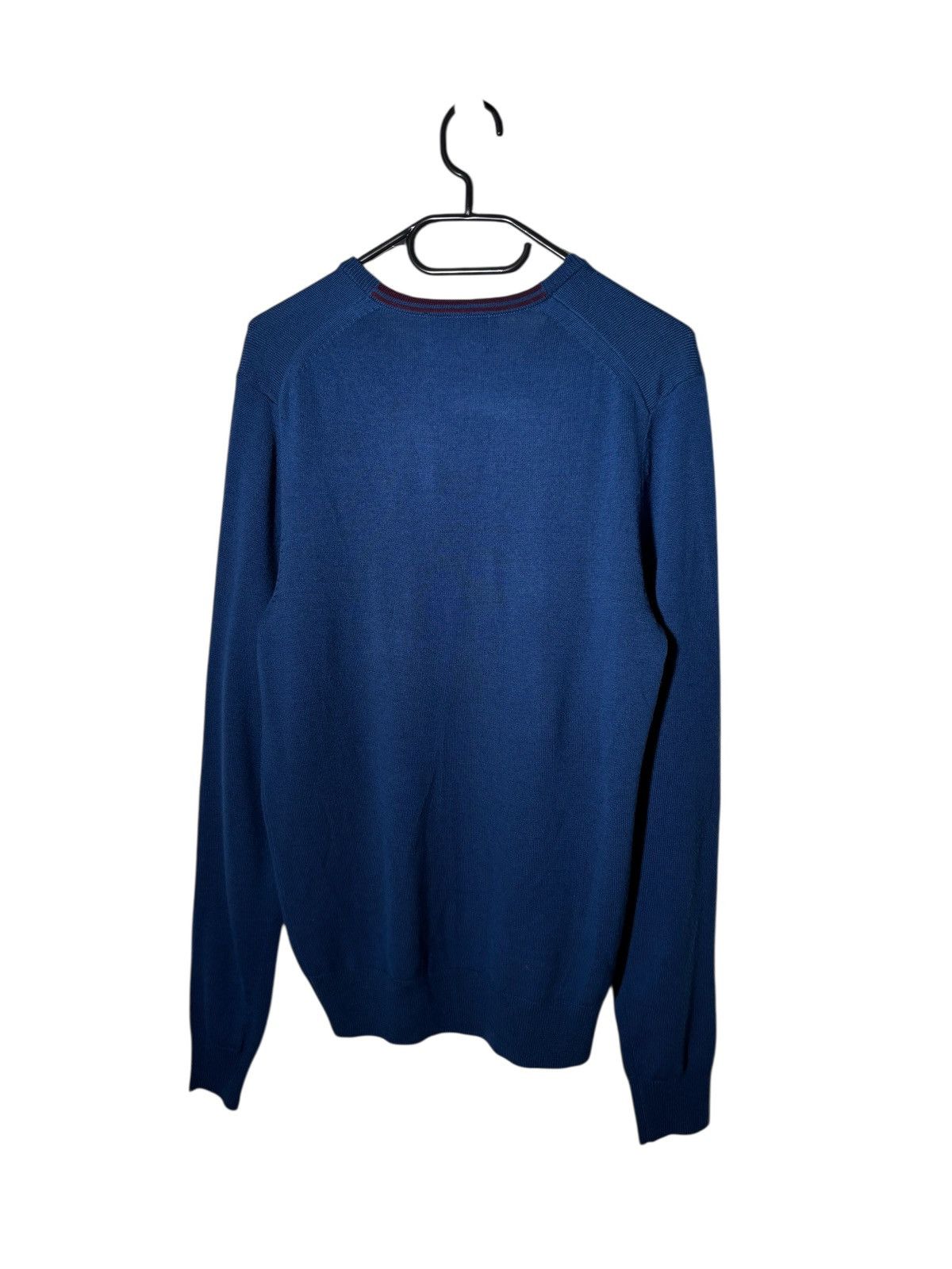 Fred Perry Fred Perry Sweater Jumper Pullover V-Neck Wool Classic Size US S / EU 44-46 / 1 - 6 Thumbnail