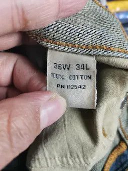If Six Was Nine Vintage Japanese Brand X-ray Loose Straight Jeans Size US 36 / EU 52 - 7 Thumbnail