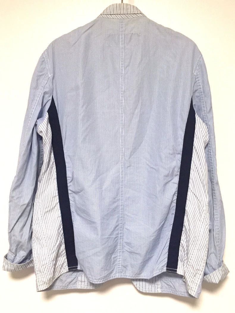 Comme des Garcons Striped Patchwork Cotton Jacket 2505-Nextarrow Size US S / EU 44-46 / 1 - 1 Thumbnail