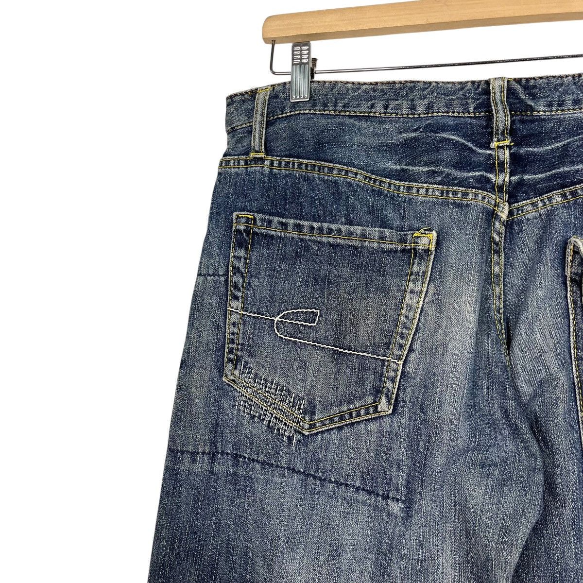 Japanese Brand Vintage Japanese Designer Workwear Denim Jeans Size US 32 / EU 48 - 12 Thumbnail