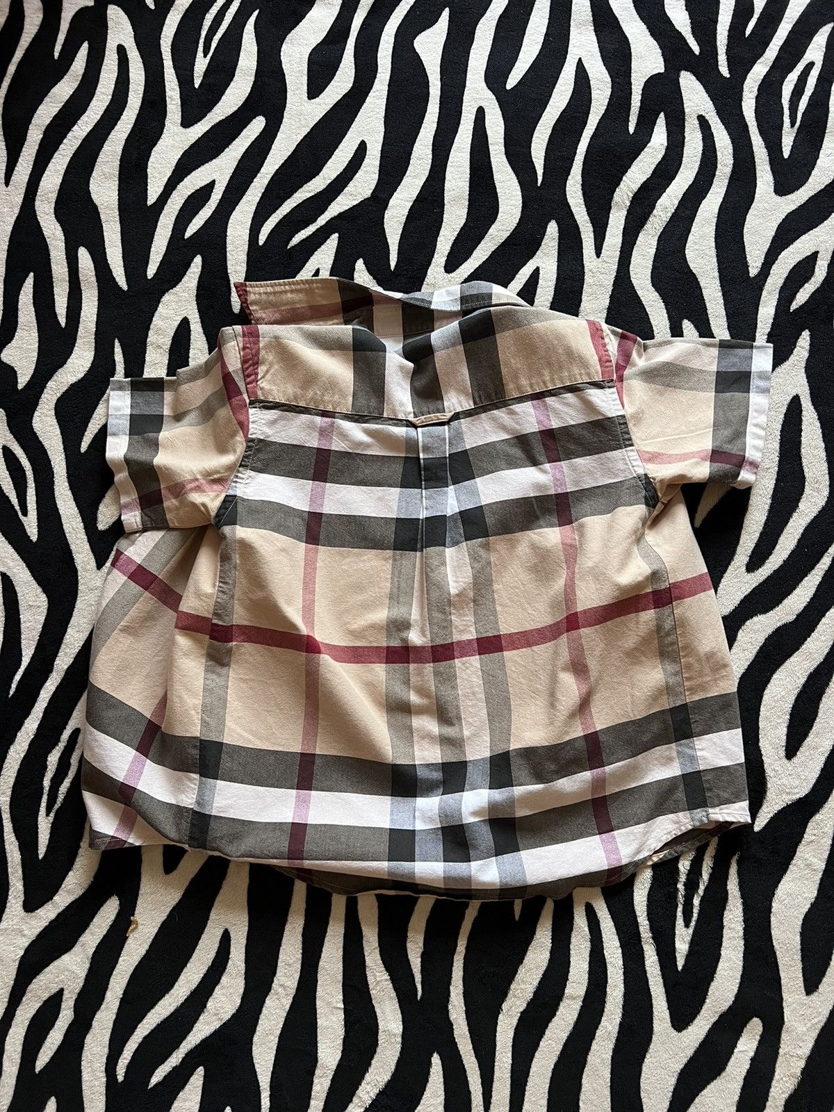 Burberry Burberry Kids Check Nova shirt size 8Y Size US XXS / EU 40 - 3 Thumbnail