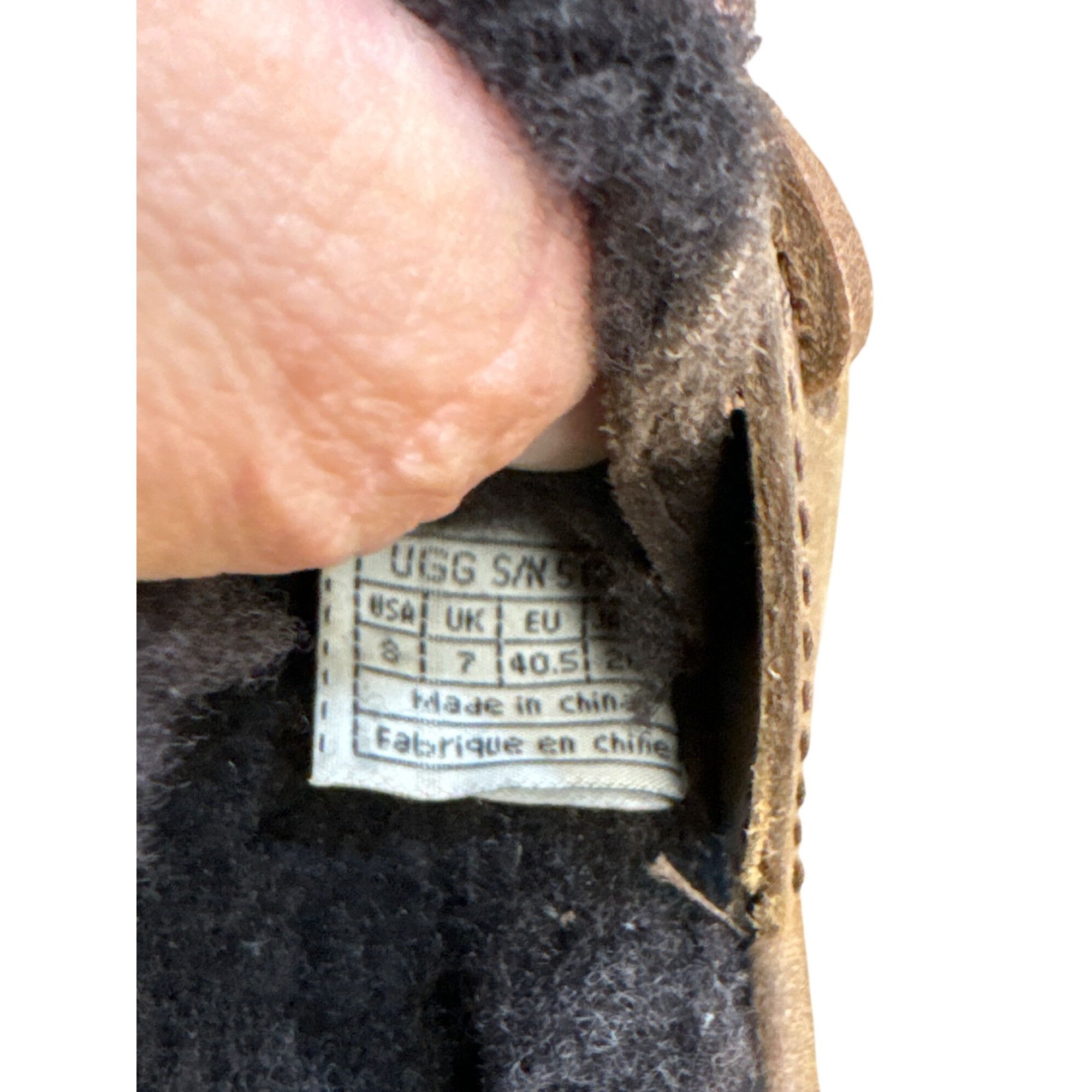 Ugg UGG Mens Brown Suede Moccasins Size 8 SKU 6905 Size US 8 / EU 41 - 8 Thumbnail