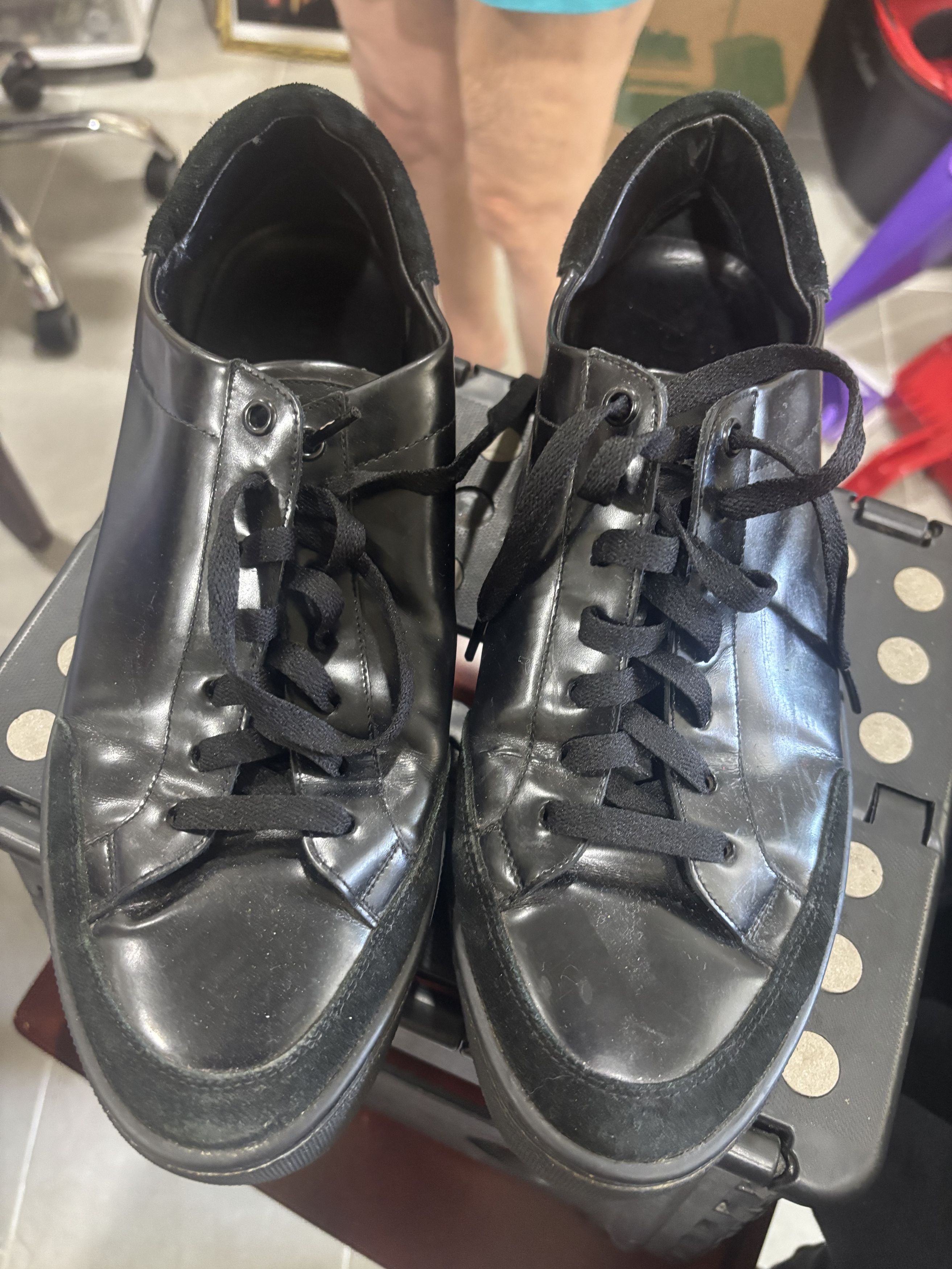 Burberry Burberry Sneaker Men Leather Size US 10 / EU 43 - 1 Thumbnail