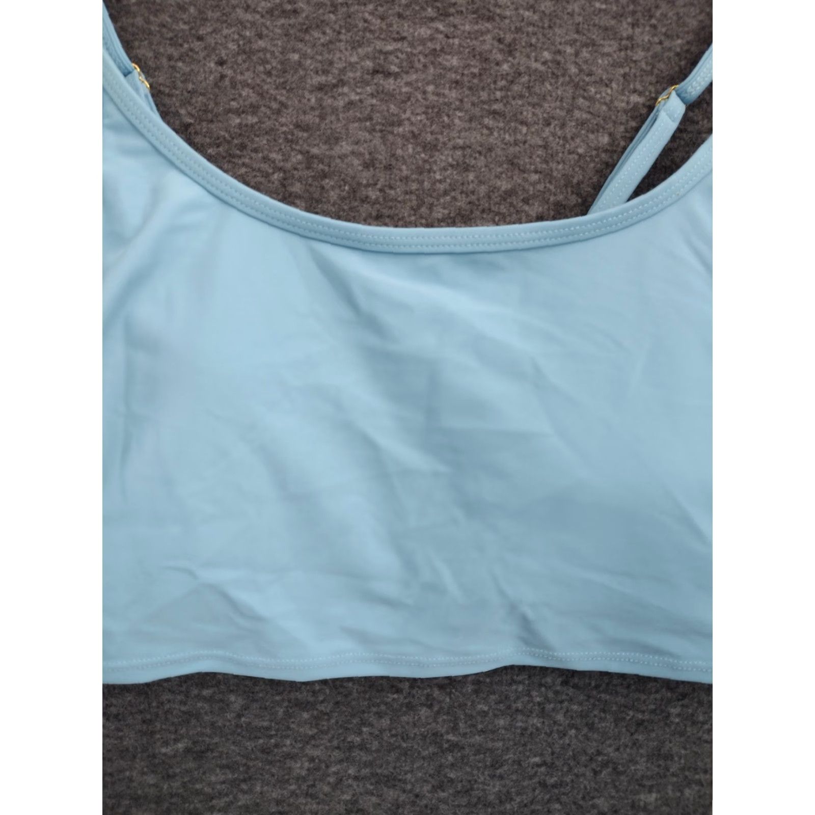 Vintage Xhilaration Bralette Top Juniors Women's XL Blue Swim Top Size XL / US 12-14 / IT 48-50 - 3 Thumbnail
