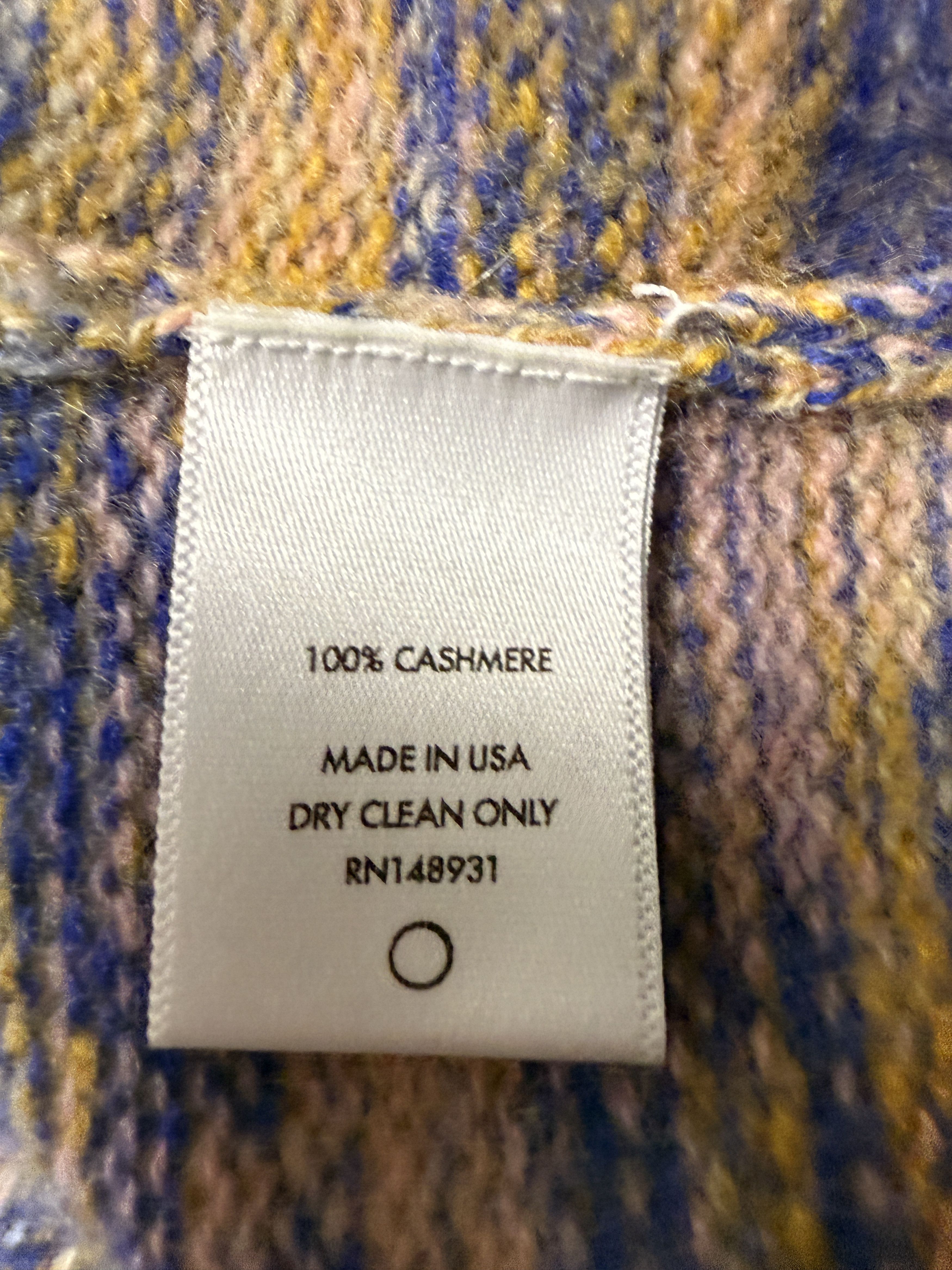 The Elder Statesman $1690 The Elder Statesman Cosmic Cashmere Maxi Skirt Size 26" / US 2 / IT 38 - 8 Thumbnail