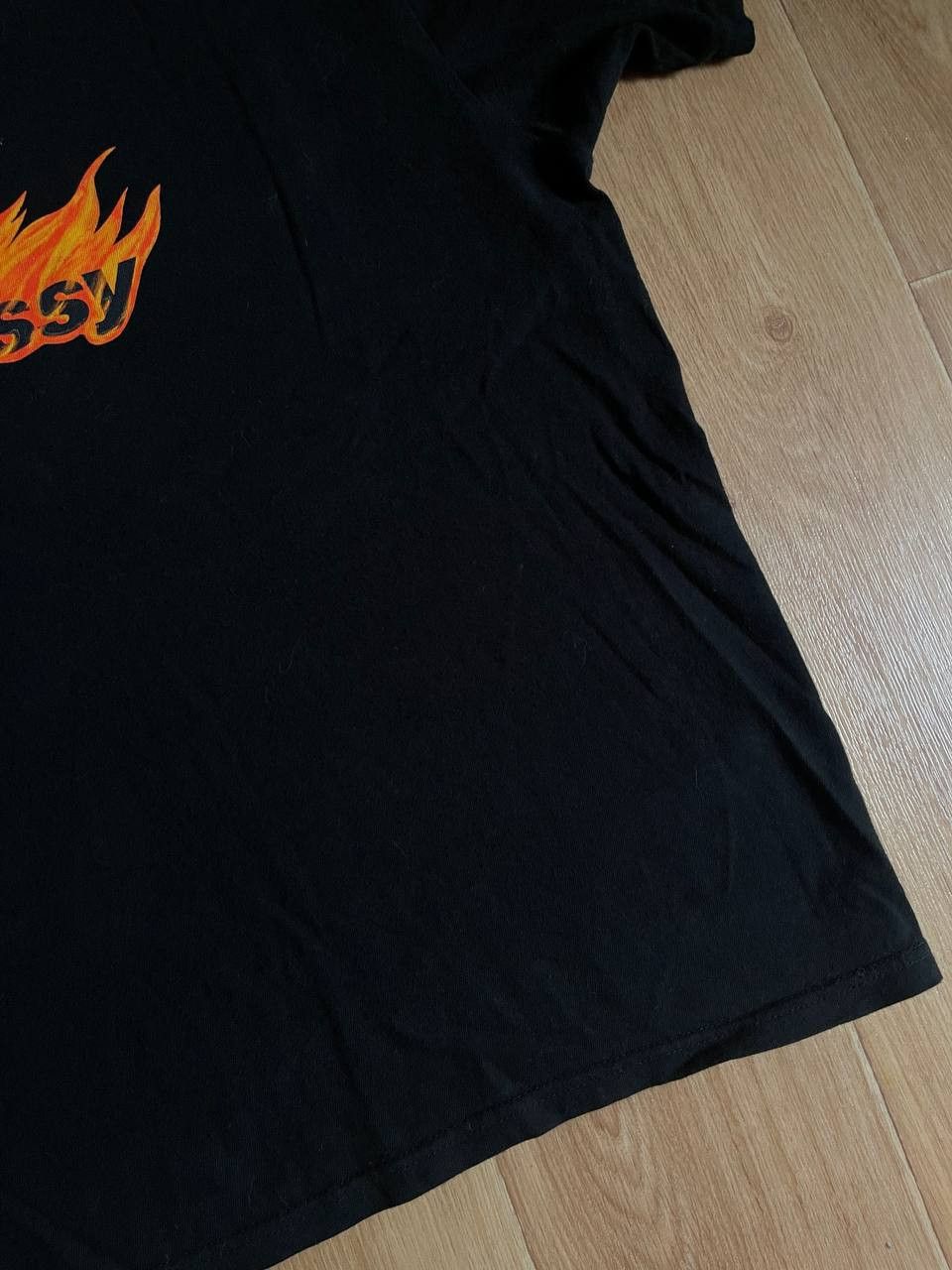 Stussy × Vintage Stussy tee fire logo Size US M / EU 48-50 / 2 - 6 Thumbnail