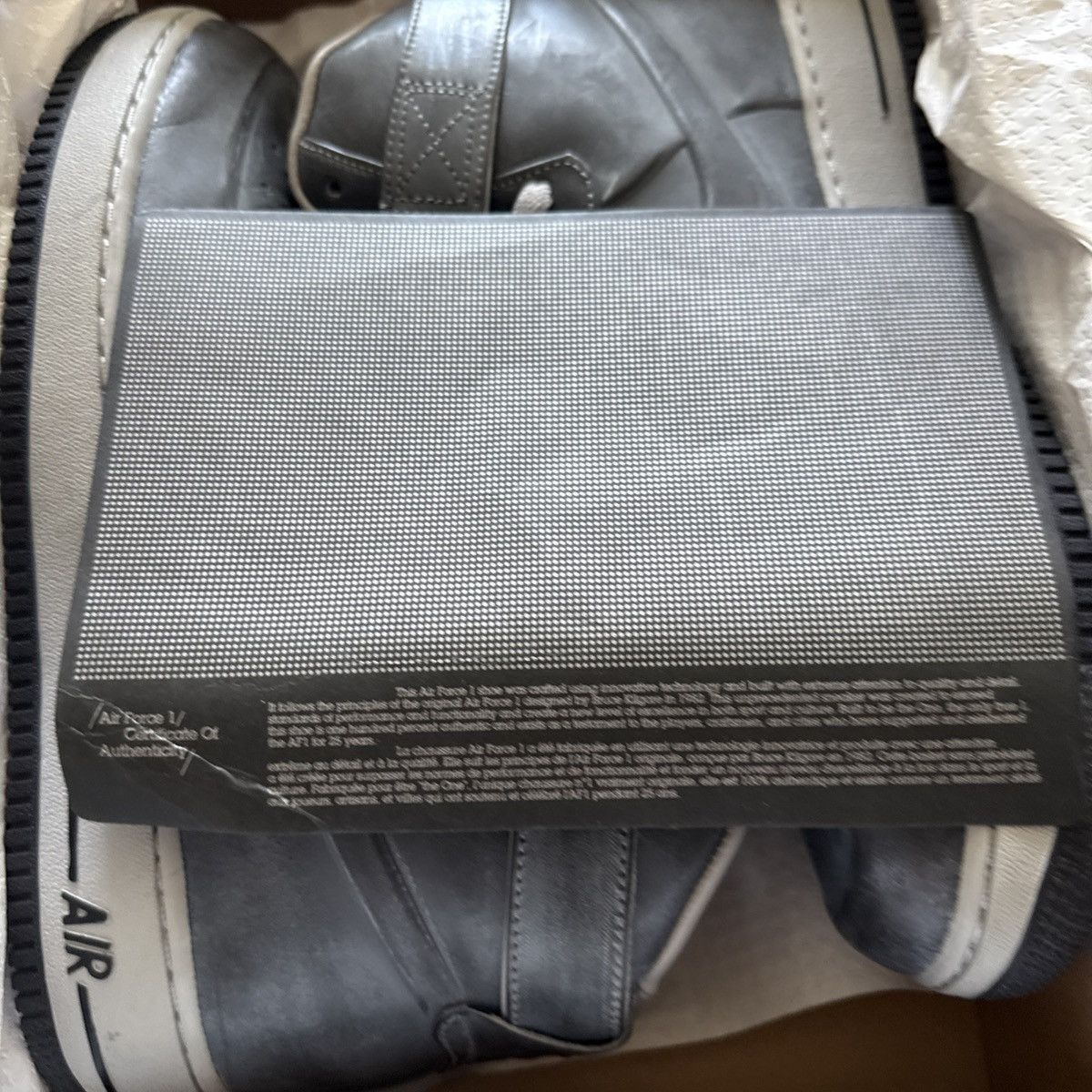 Nike × Supreme Nike Air Force 1 High VT Supreme Black 2011 – Size 10.5 Size US 10.5 / EU 43-44 - 10 Thumbnail