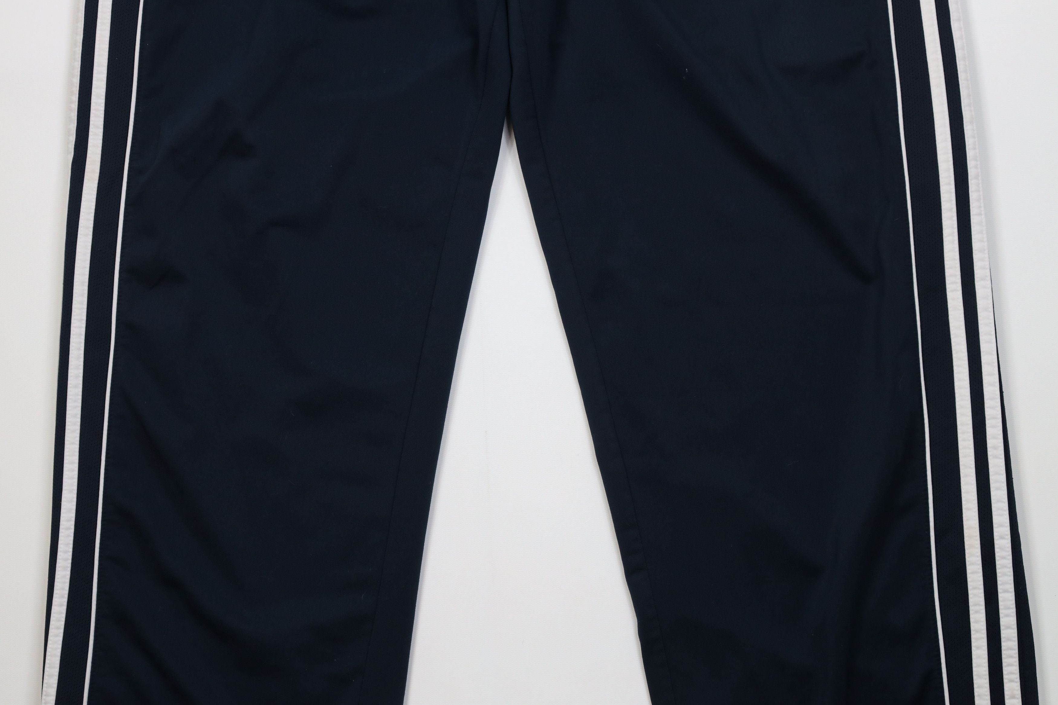 Adidas Vintage Y2K Adidas Spell Out Wide Leg Sweatpants Pants Blue Size US 38 / EU 54 - 3 Thumbnail