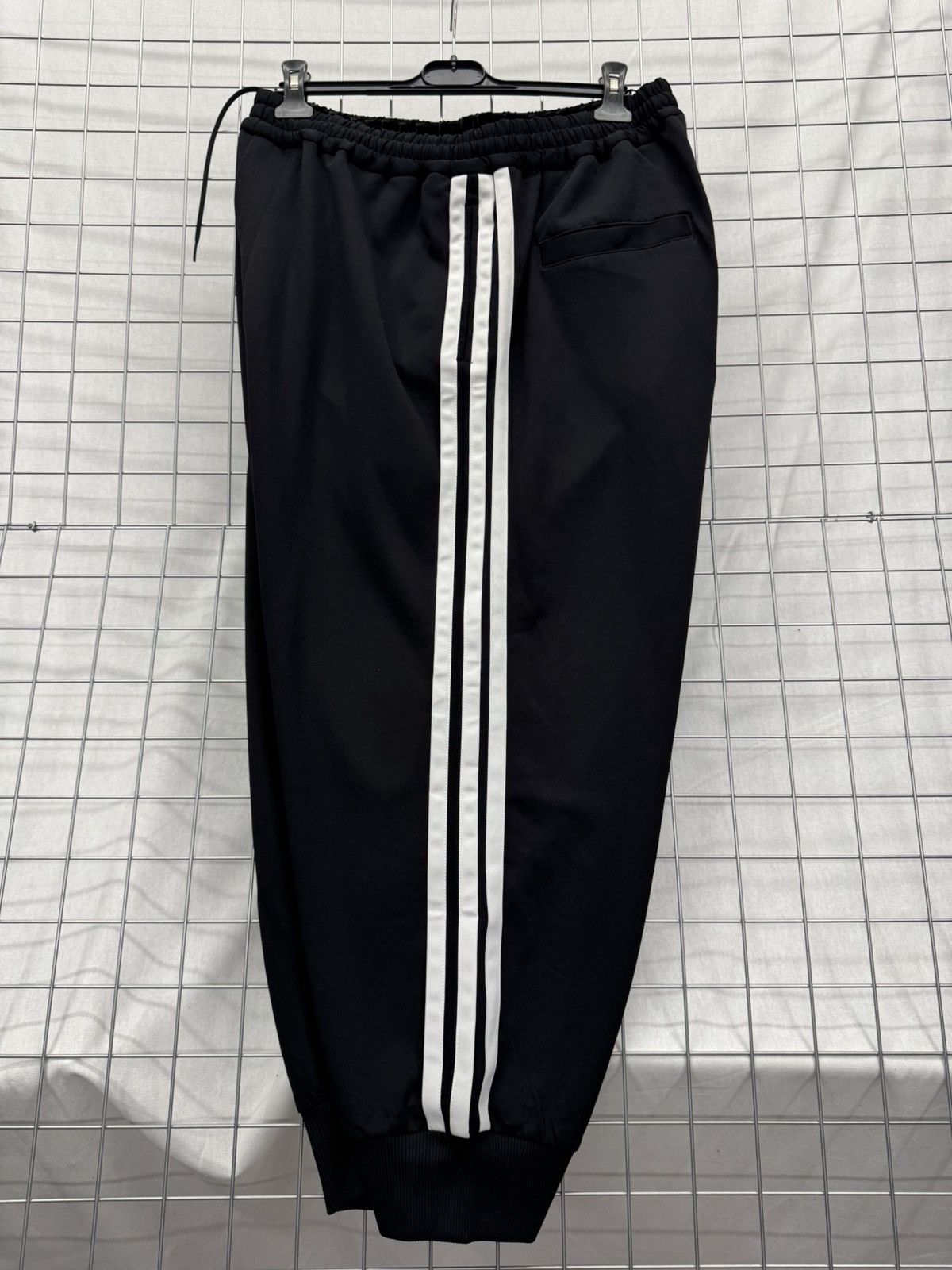 Adidas × Y's Y-3 3-Stripes Selvedge Matte Track Pants Yohji Yamamoto Size US 36 / EU 52 - 18 Thumbnail