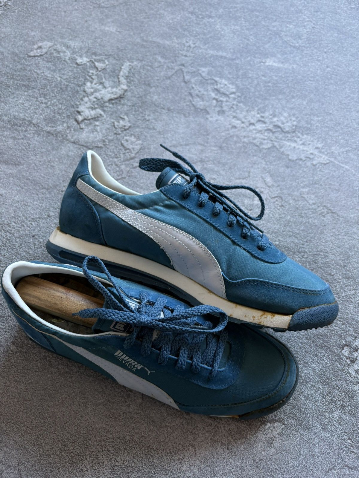 Puma Vintage 80’s Puma Nevada Made in Taiwan Sneakers Shoes sz 7 Size US 7 / EU 40 - 6 Thumbnail