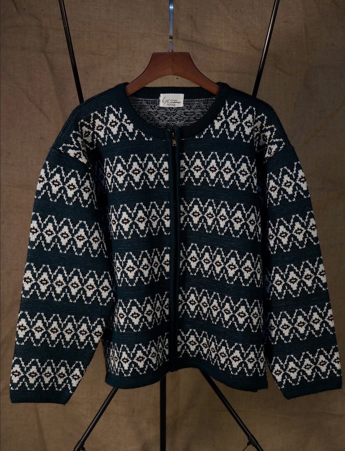 Y's 80s Y’s Workshop Cottoning Knit Jacket Size US M / EU 48-50 / 2 - 1 Thumbnail