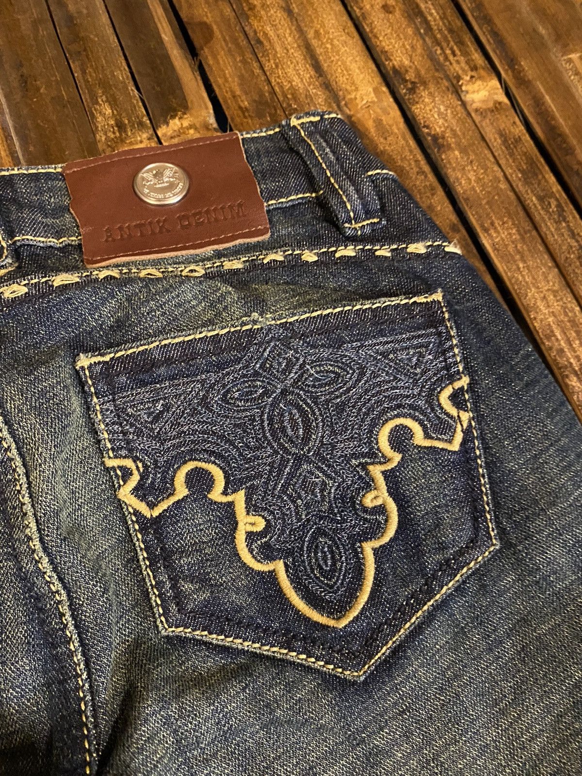 Japanese Brand ANTIK DENIM IFSIXWASNINE STYLE PANTS Size 26" / US 2 / IT 38 - 6 Thumbnail