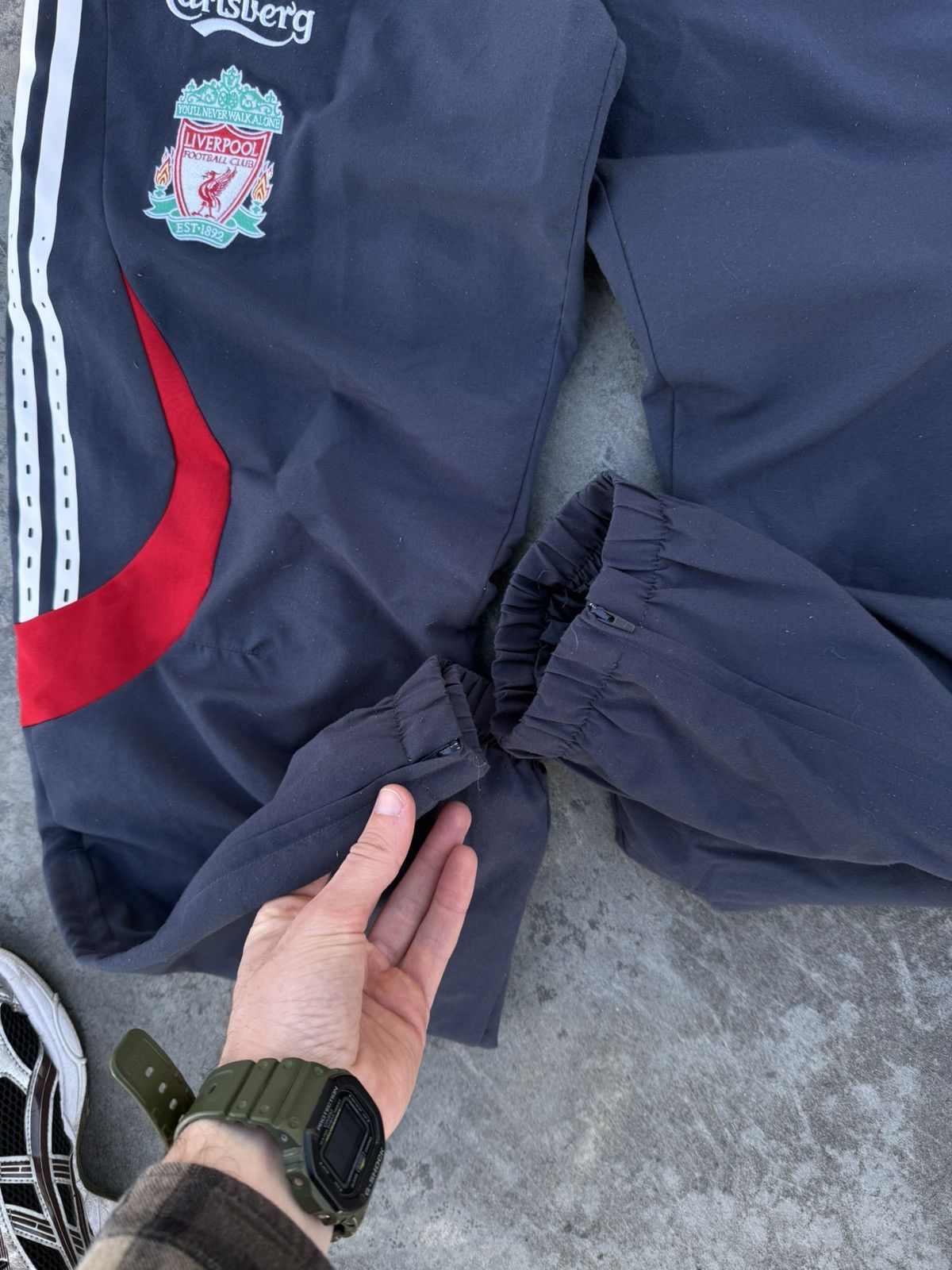 Adidas Vintage Adidas Liverpool Y2K Blokecore Track Soccer Pants Size US 32 / EU 48 - 7 Thumbnail