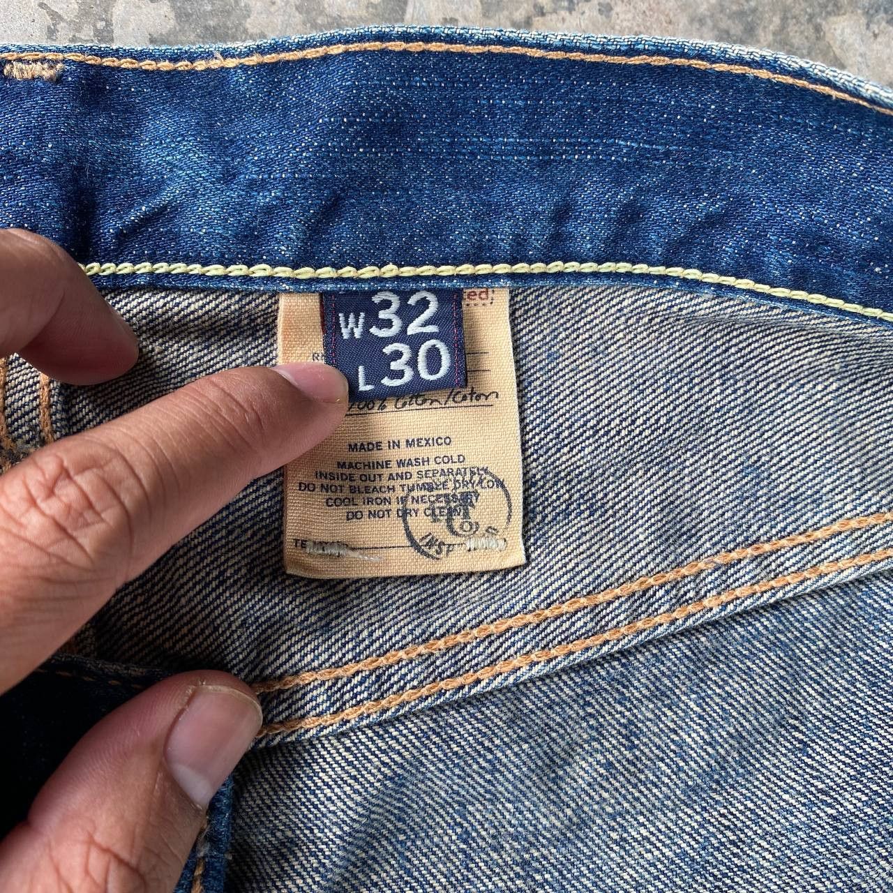 Other DISTRESSED ABERCROMBIE & FITCH BLUEWASH RIPPED DENIM W34X30 Size US 34 / EU 50 - 4 Thumbnail