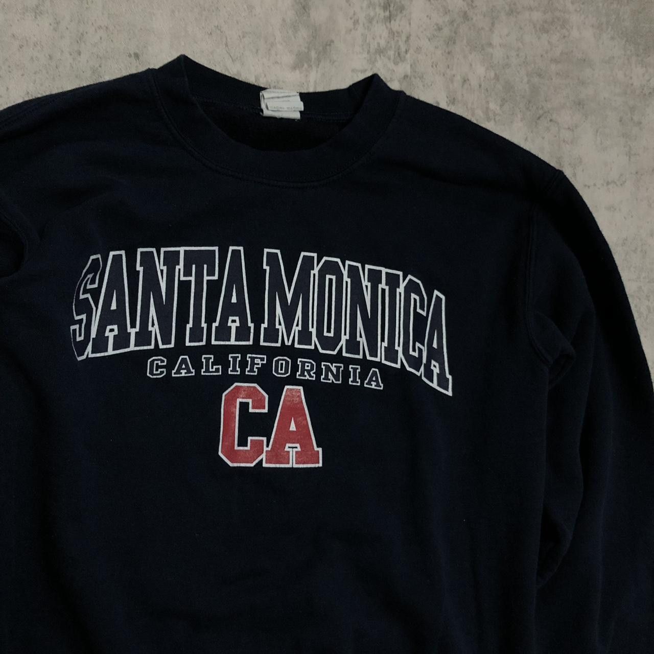 Other Navy blue Santa Monica California crewneck sweatshirt #retro Size US S / EU 44-46 / 1 - 2 Thumbnail
