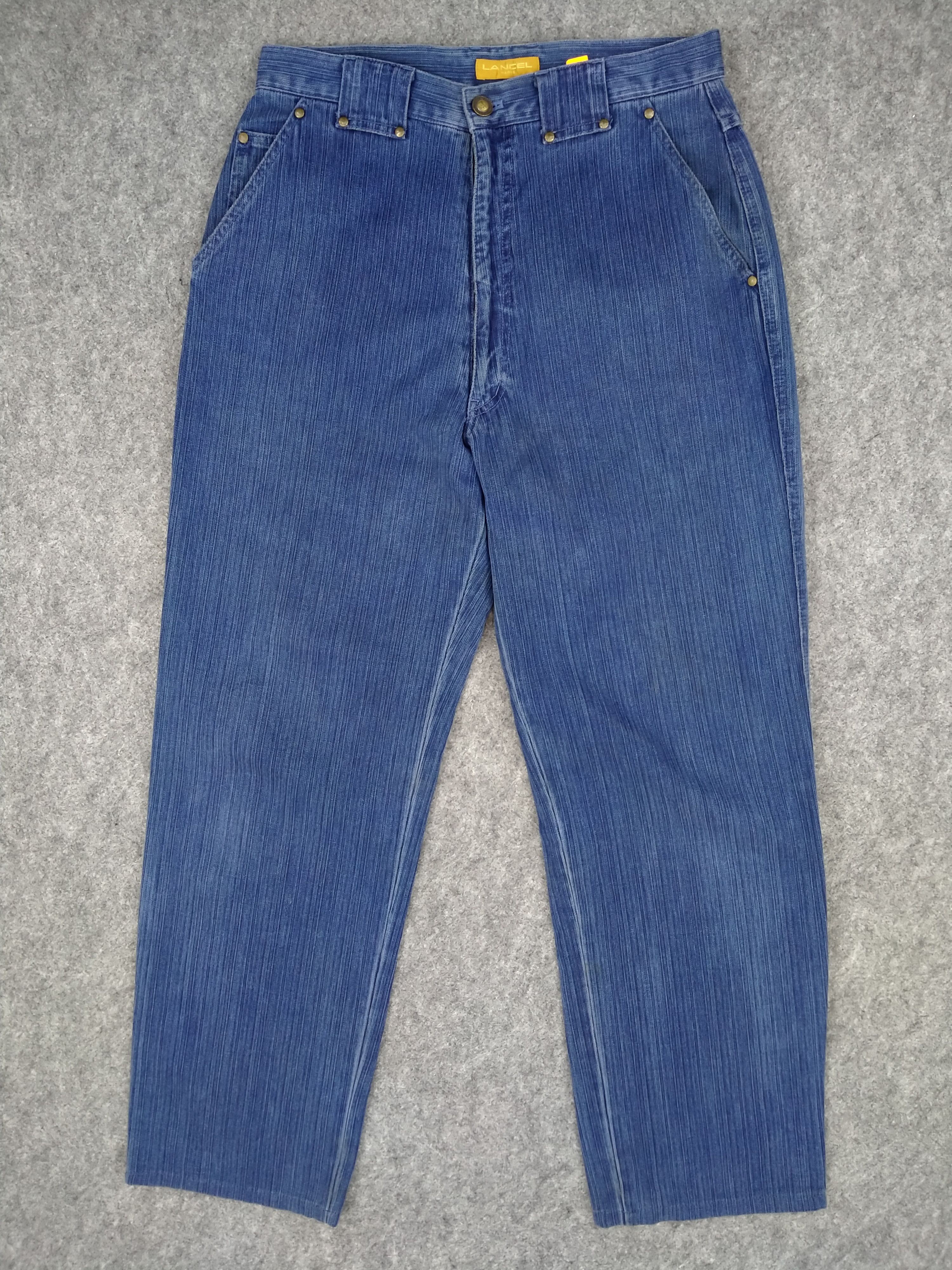 Japanese Brand Lancel Japanese Brand Embroidery Denim 32x30 -JN088 Size US 32 / EU 48 - 1 Thumbnail