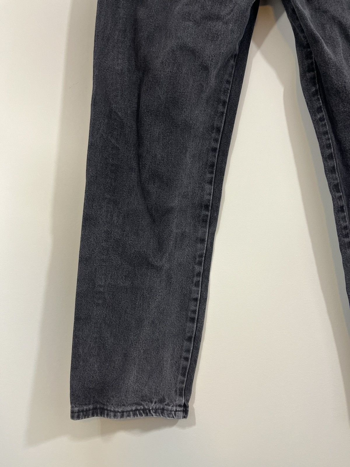Vintage Sun Faded Distressed Black Jeans Size US 33 - 10 Thumbnail