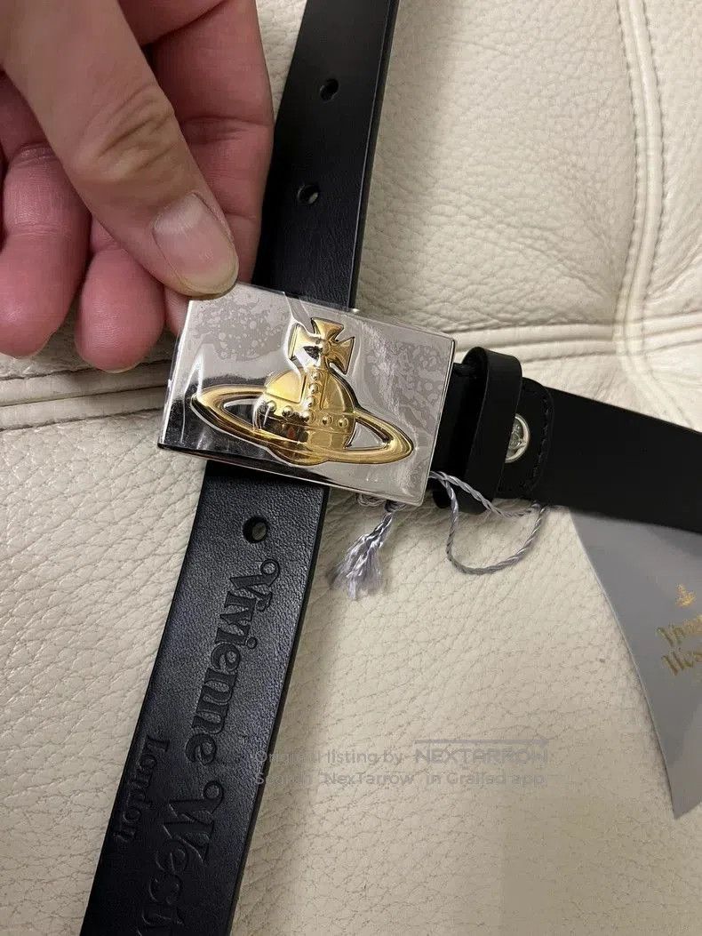Vivienne Westwood Vivienne Westwood Men's Leather Belt . Size ONE SIZE - 3 Thumbnail