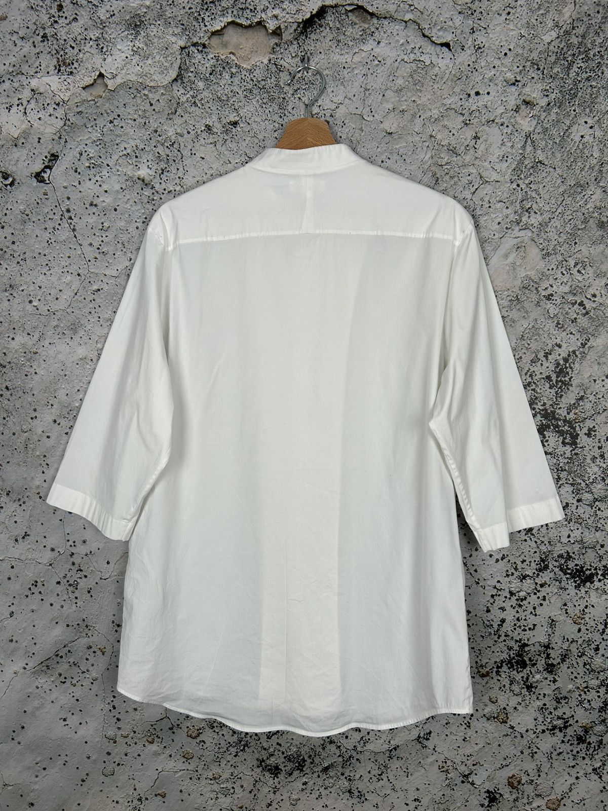Designer COS White Shirt Basic Minimalist Deconstructed Avant Garde Size US M / EU 48-50 / 2 - 4 Thumbnail