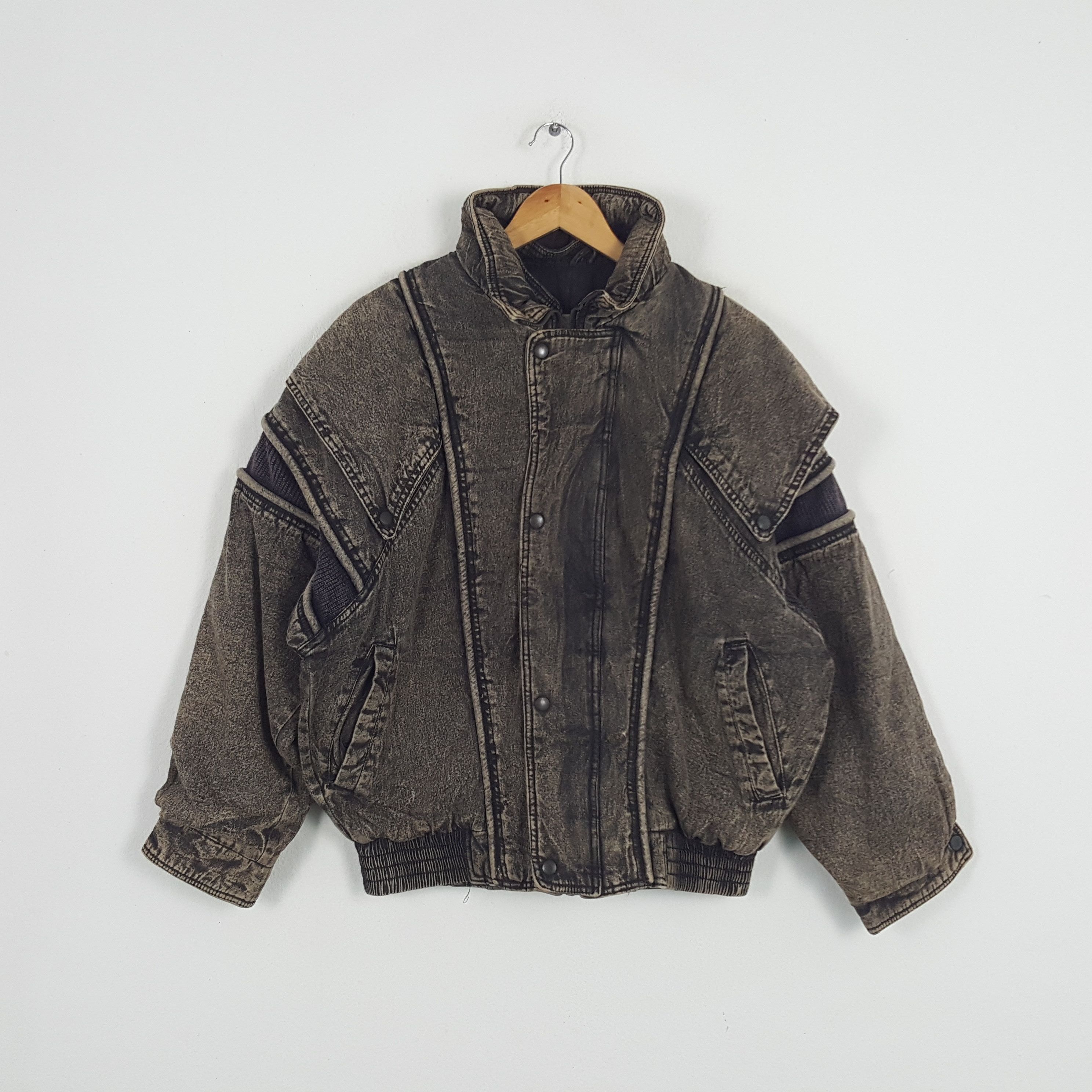If Six Was Nine × Le Grande Bleu (L.G.B.) × Vintage Vintage Harley Davidson Motorcycle Club Denim Jacket Size US XL / EU 56 / 4 - 1 Thumbnail