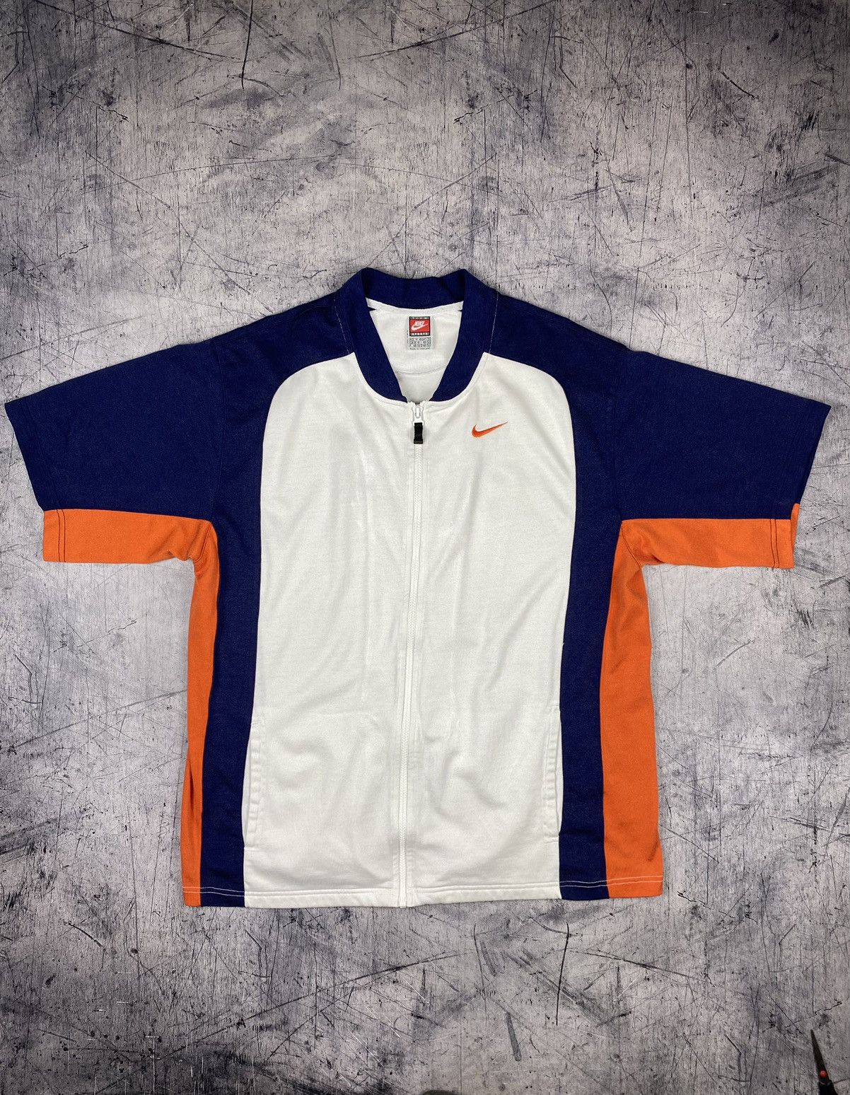 Nike × Vintage Vintage Nike NBA Big Logo Zip Tee T Shirts Size US M / EU 48-50 / 2 - 2 Thumbnail