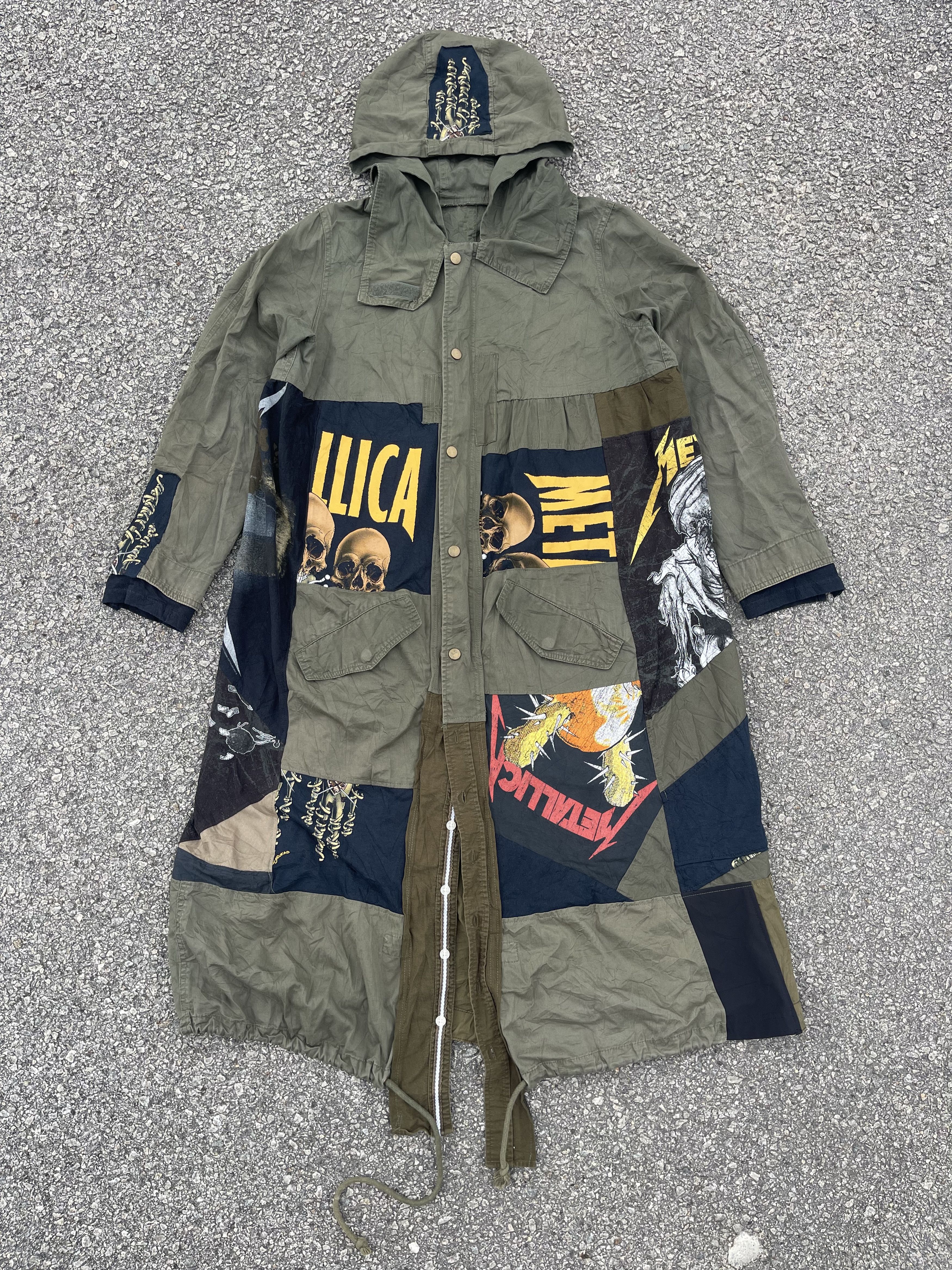 Harajuku Modelly Remake Metallica Pushead Reconstruct Jacket