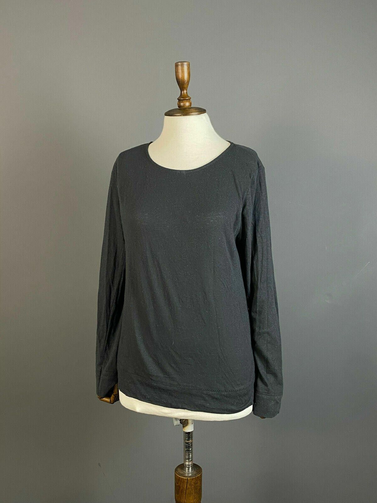 A.P.C. Ladies APC Black Boat Neck Pullover Sweater Size L Size L / US 10 / IT 46 - 1 Thumbnail