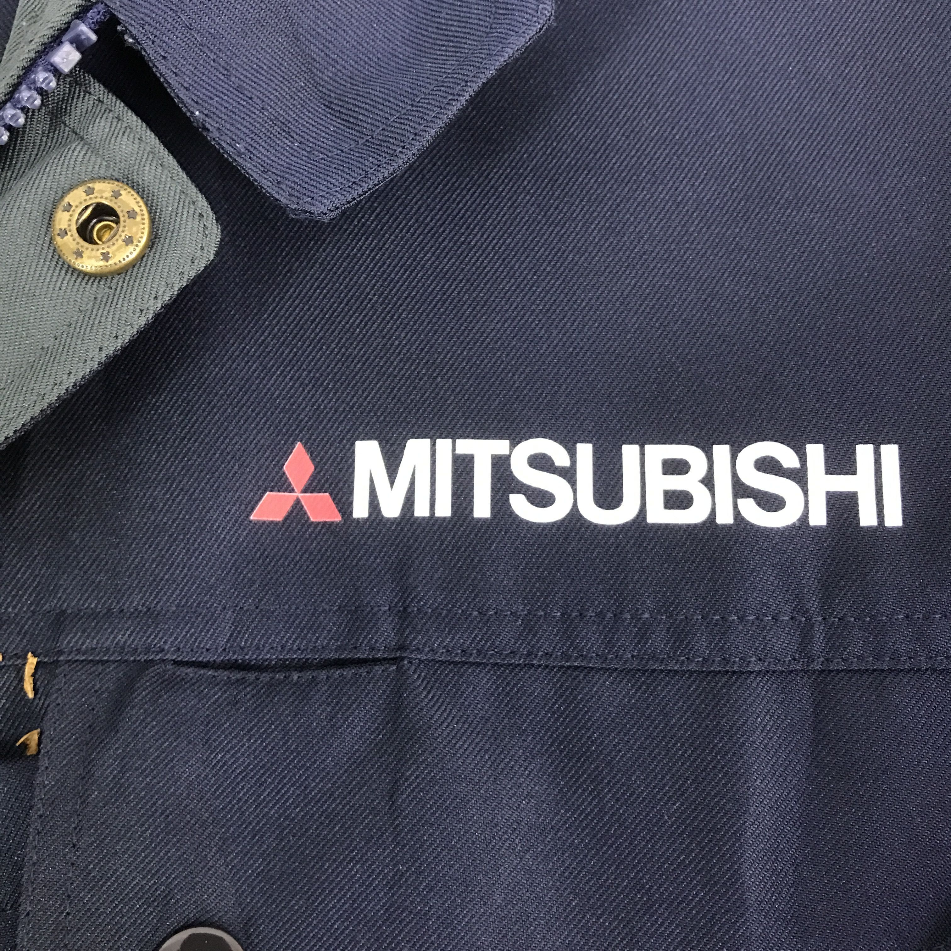 Japanese Brand MITSUBISHI RACING NAVY CUSTOM JACKET K123B16 Size US L / EU 52-54 / 3 - 11 Thumbnail