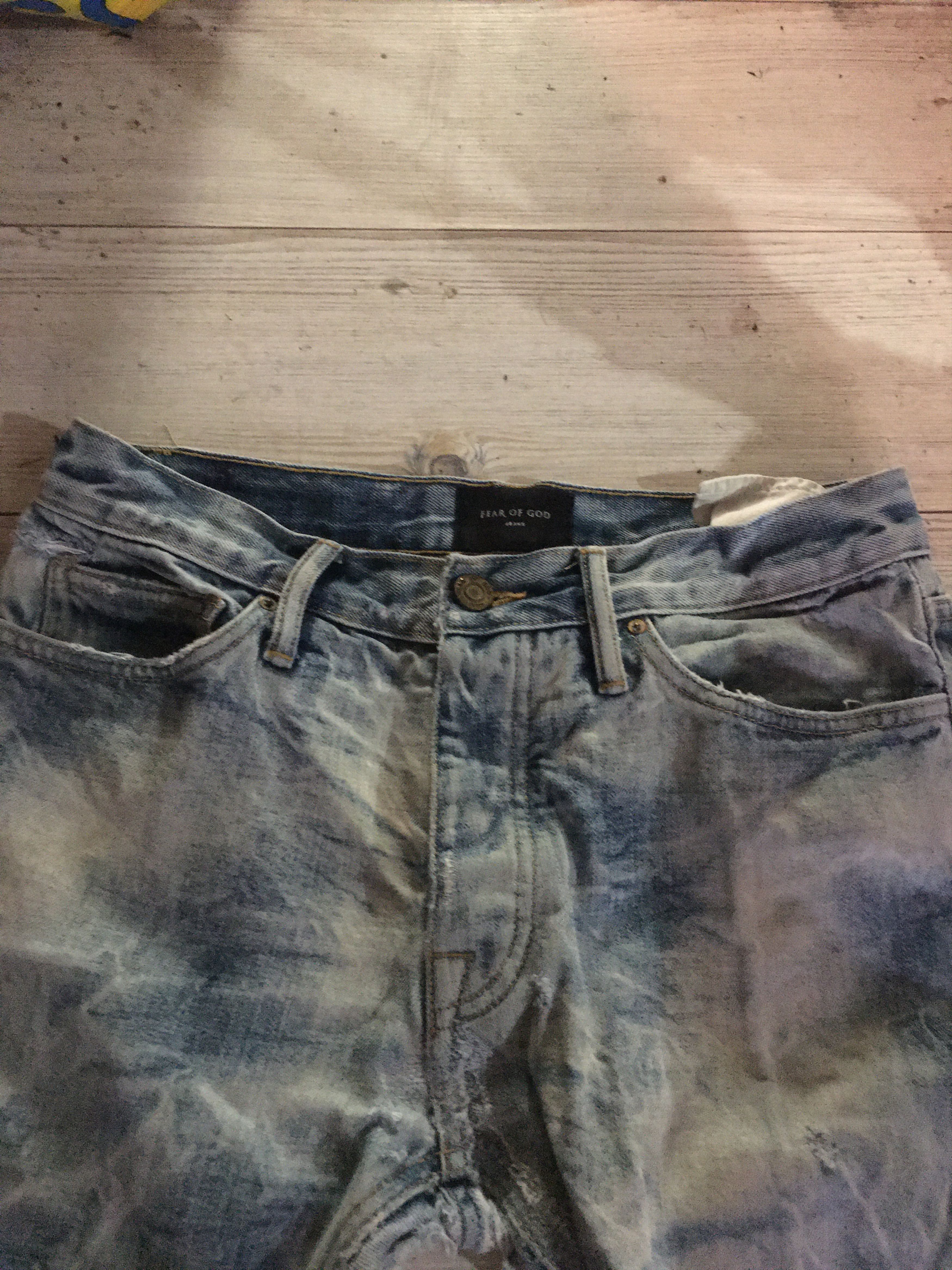 Fear of God Fear of God Holy Water Jeans Size US 30 / EU 46 - 3 Thumbnail