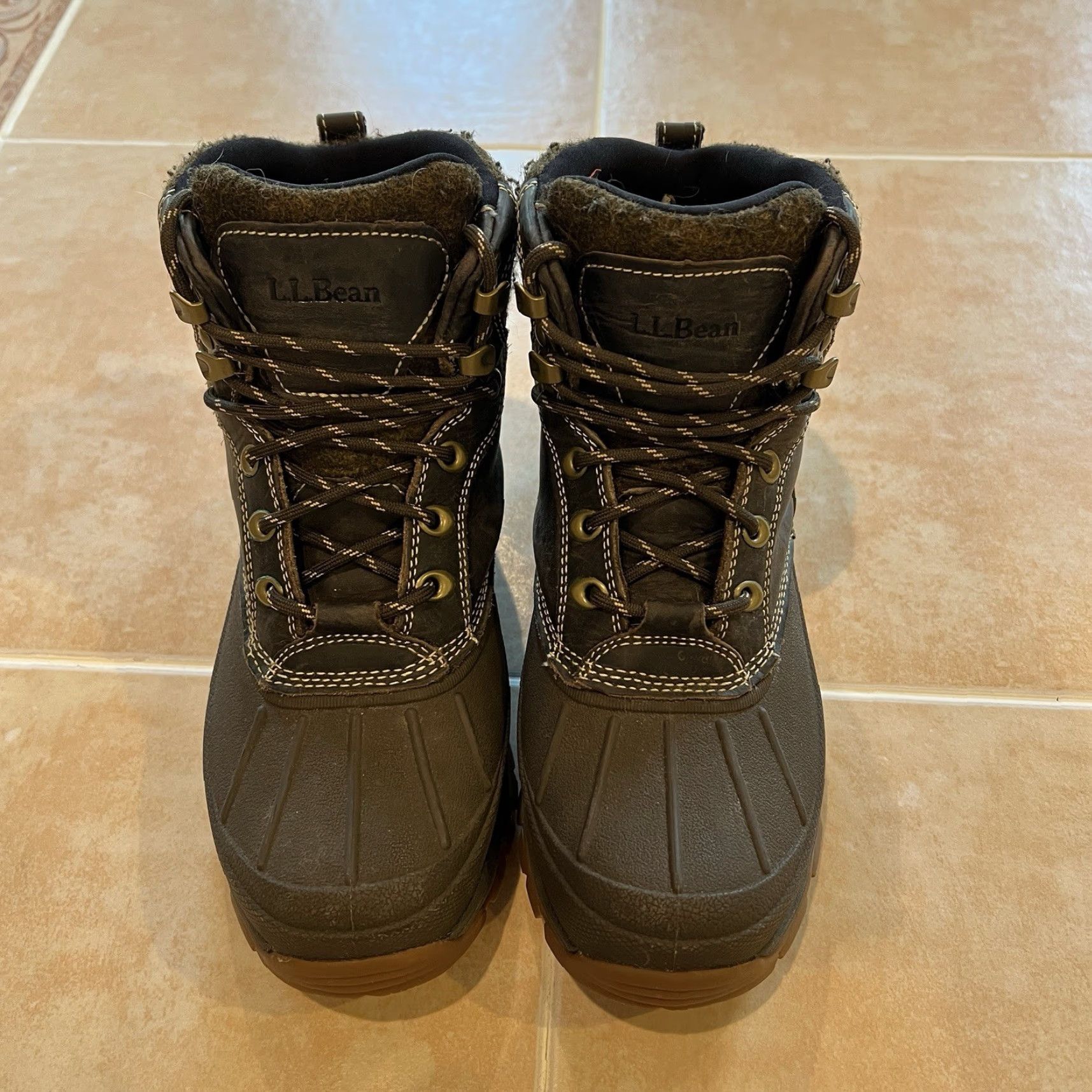 Vintage VINTAGE LL Bean Womens Duck Boots Size 7 M Waterproof Insulated Casual Winter Fall Spring Size US 7 / IT 37 - 2 Thumbnail