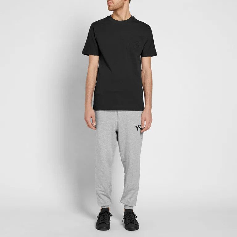 Yohji Yamamoto Y-3 & Adidas Logo Embossed Black T-Shirts Size US L / EU 52-54 / 3 - 2 Thumbnail