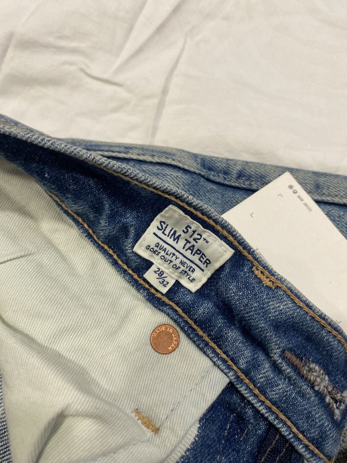Levi's Levis 512 slim taper Size US 28 / EU 44 - 6 Thumbnail