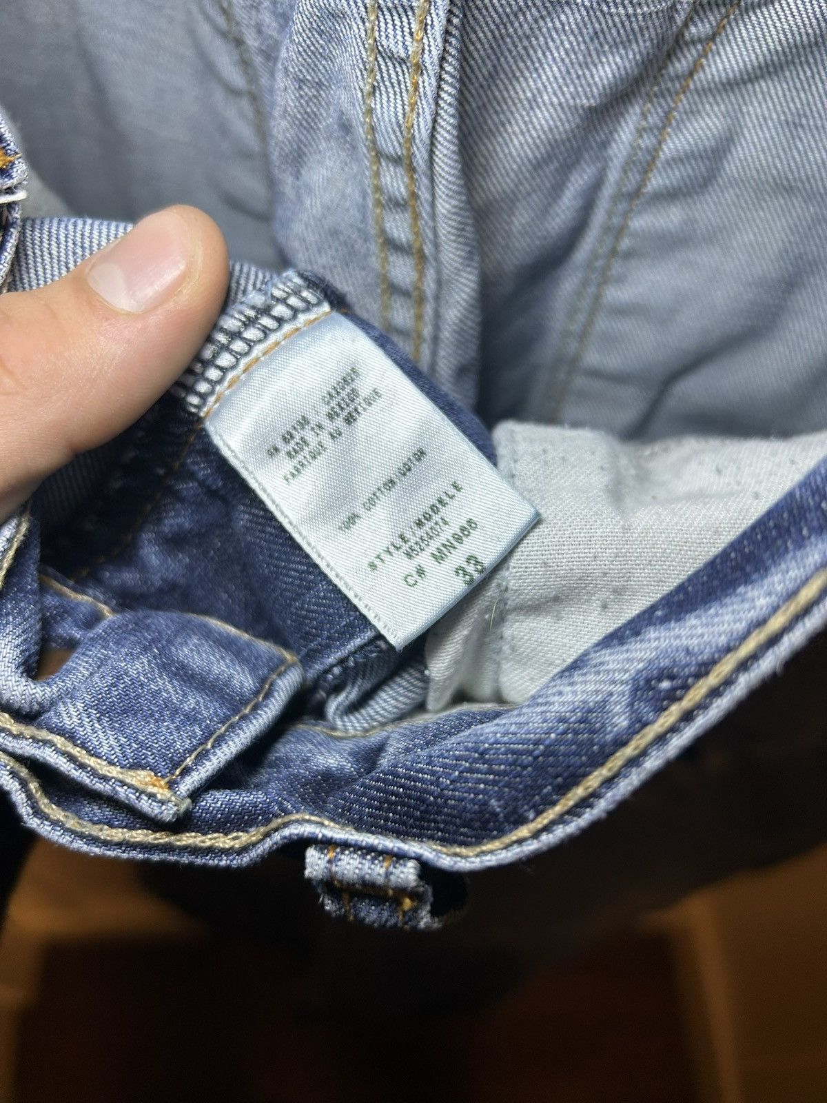 Guess Vintage Guess Jeans USA distressed bootcut jeans Size US 33 - 5 Thumbnail
