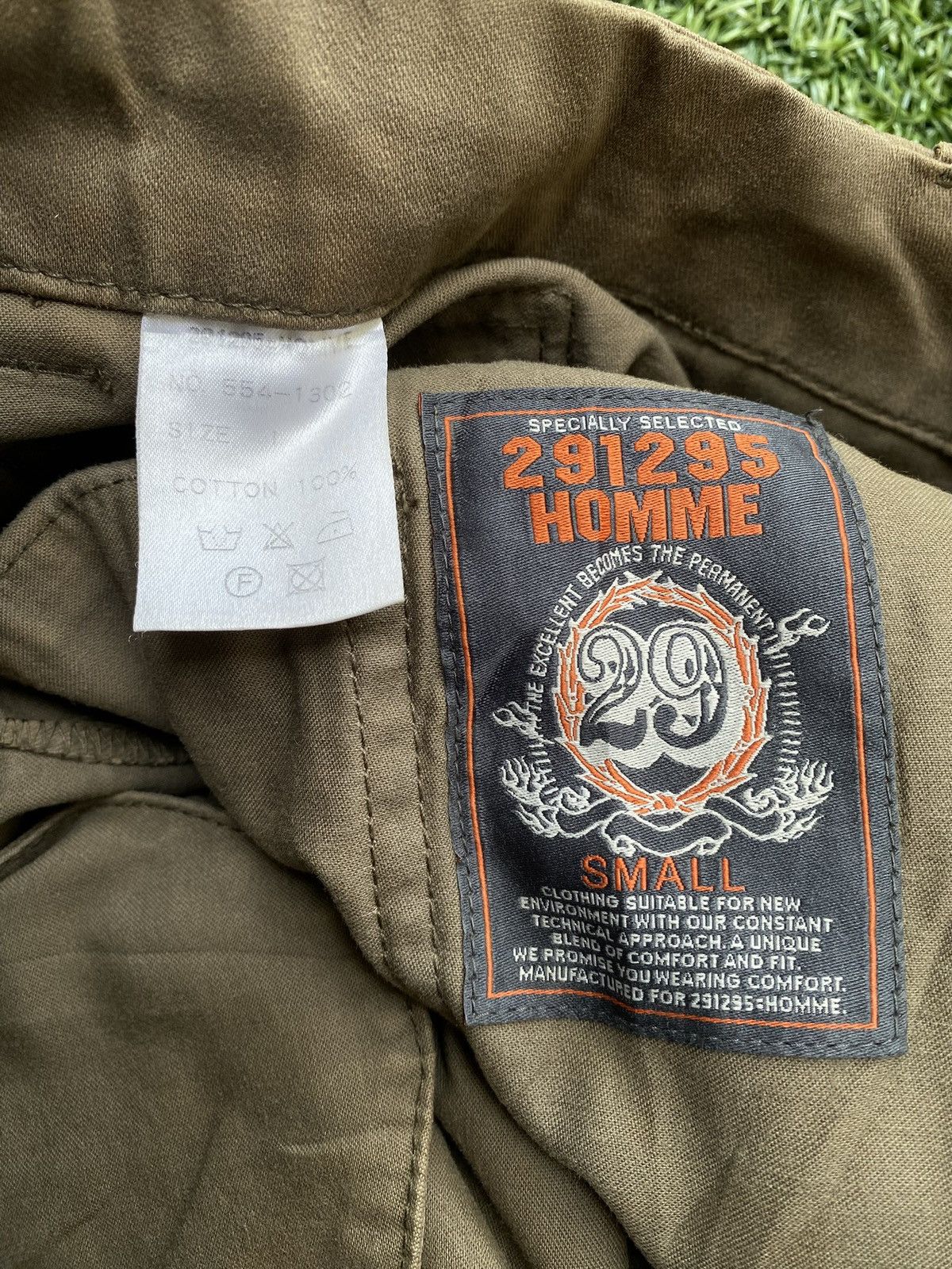 291295=Homme Vintage 291295=Homme Utility Double Knee Multi-zipper Pants Size US 31 - 20 Thumbnail