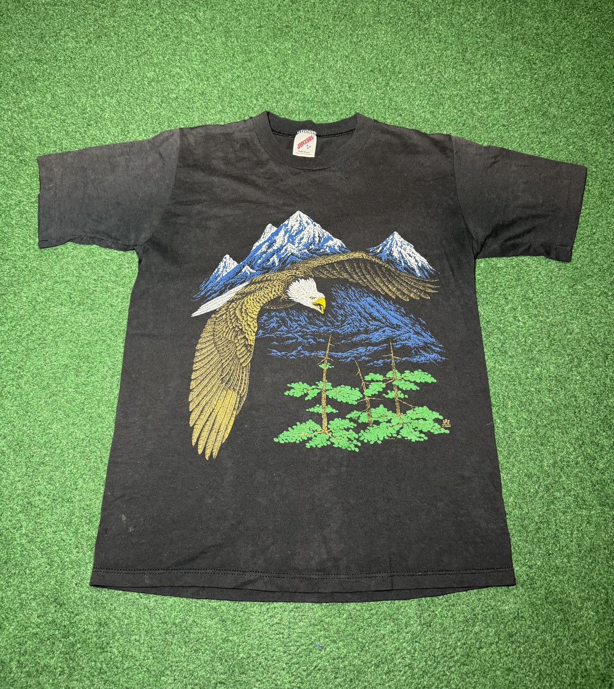 Vintage Vintage 80s Bald Eagle Nature Animal Small 17x24 T Shirt Size US S / EU 44-46 / 1 - 1 Thumbnail