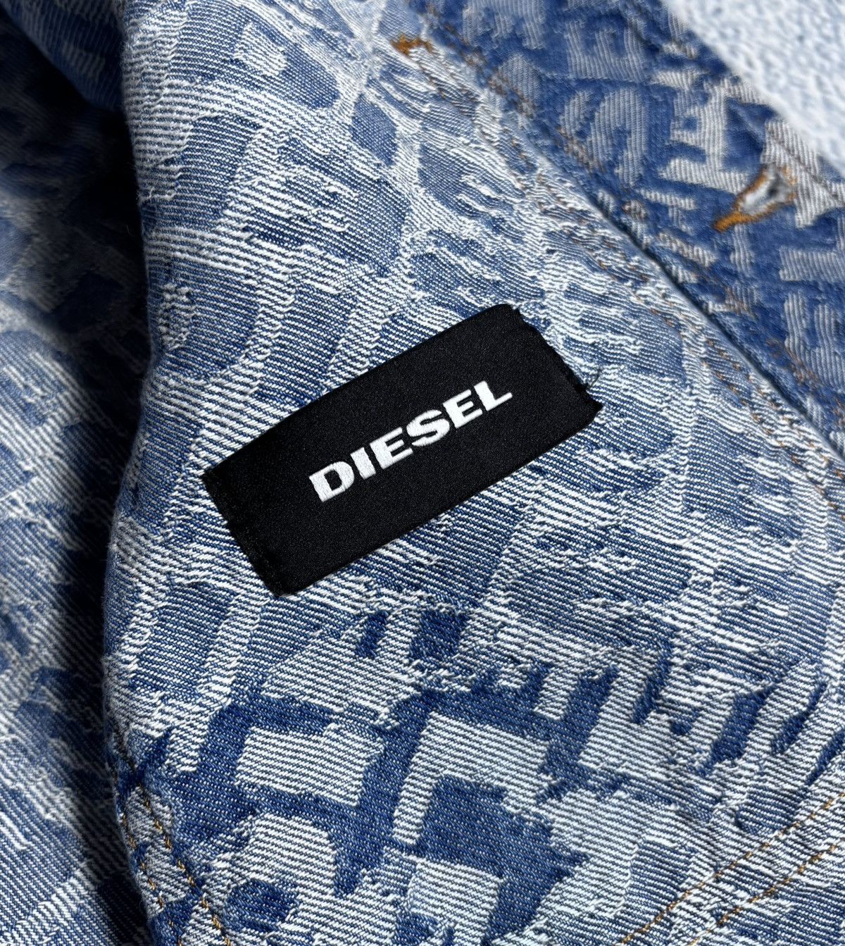 Diesel Diesel monogram jeans jacket S-M size Size US S / EU 44-46 / 1 - 8 Thumbnail