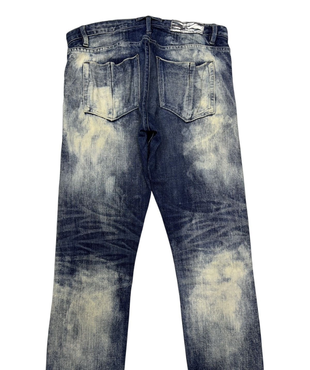 Le Grande Bleu (L.G.B.) ACID WASH LGB NUMBER NINE STYLE TERRA NULL DISTRESSED DENIM Size US 31 - 8 Thumbnail